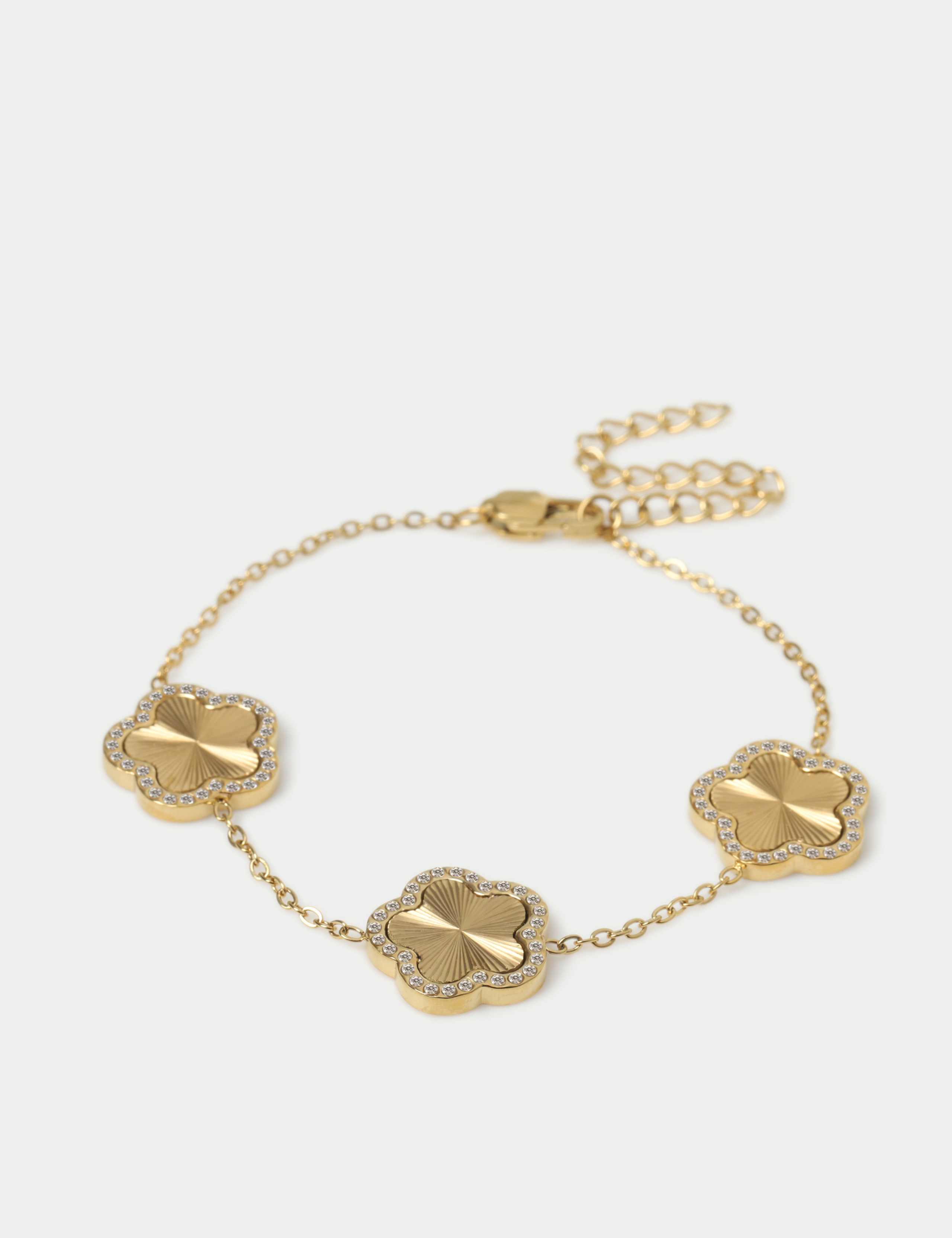 Gifting Gold Tone 5 Piece Petal Wristwear 2 of 2