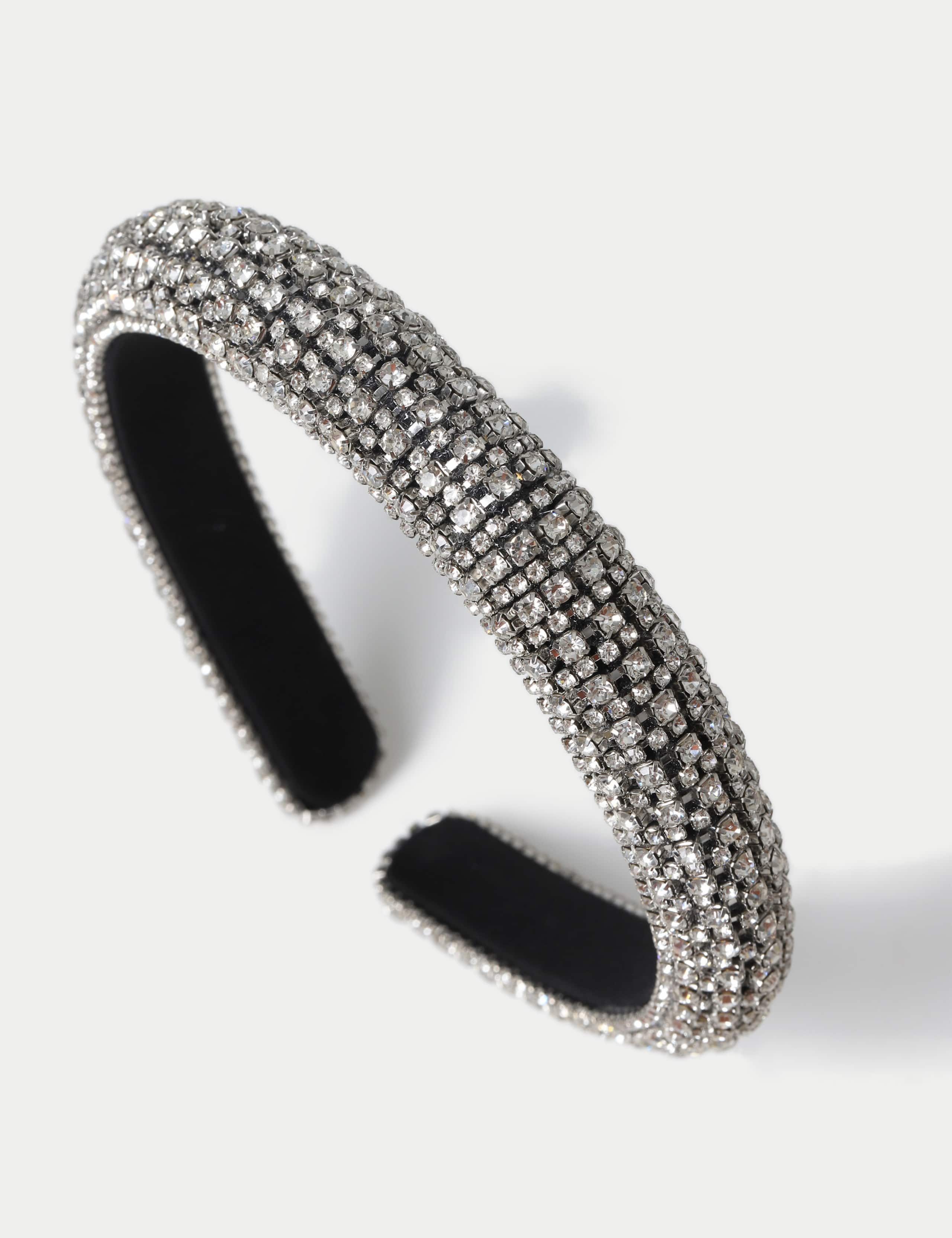 Statement Embellished Padded Headband 2 of 2