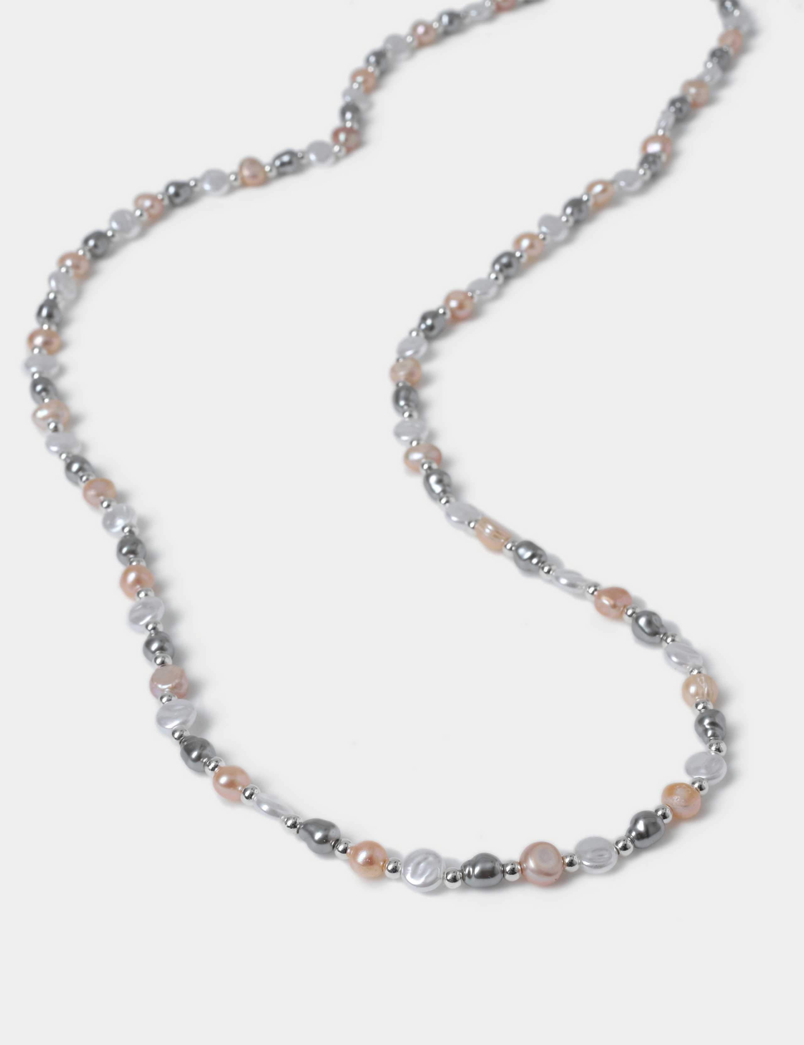 Multi Pearl Long Length Necklace 2 of 2
