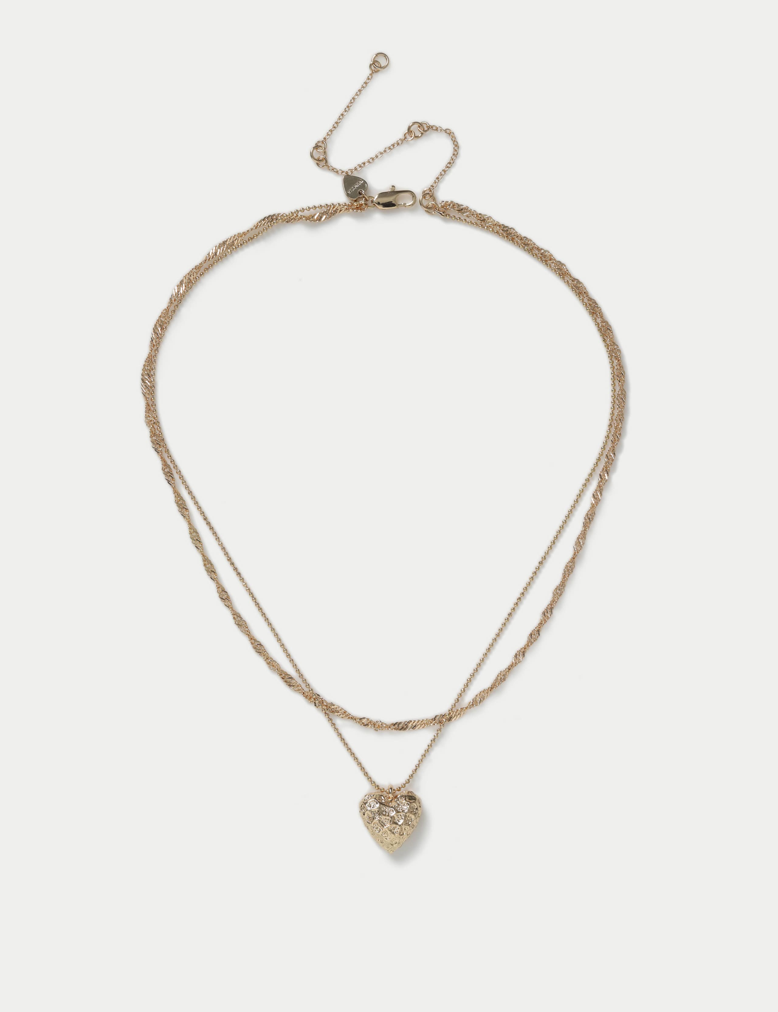 Heart Layering Necklace 1 of 2