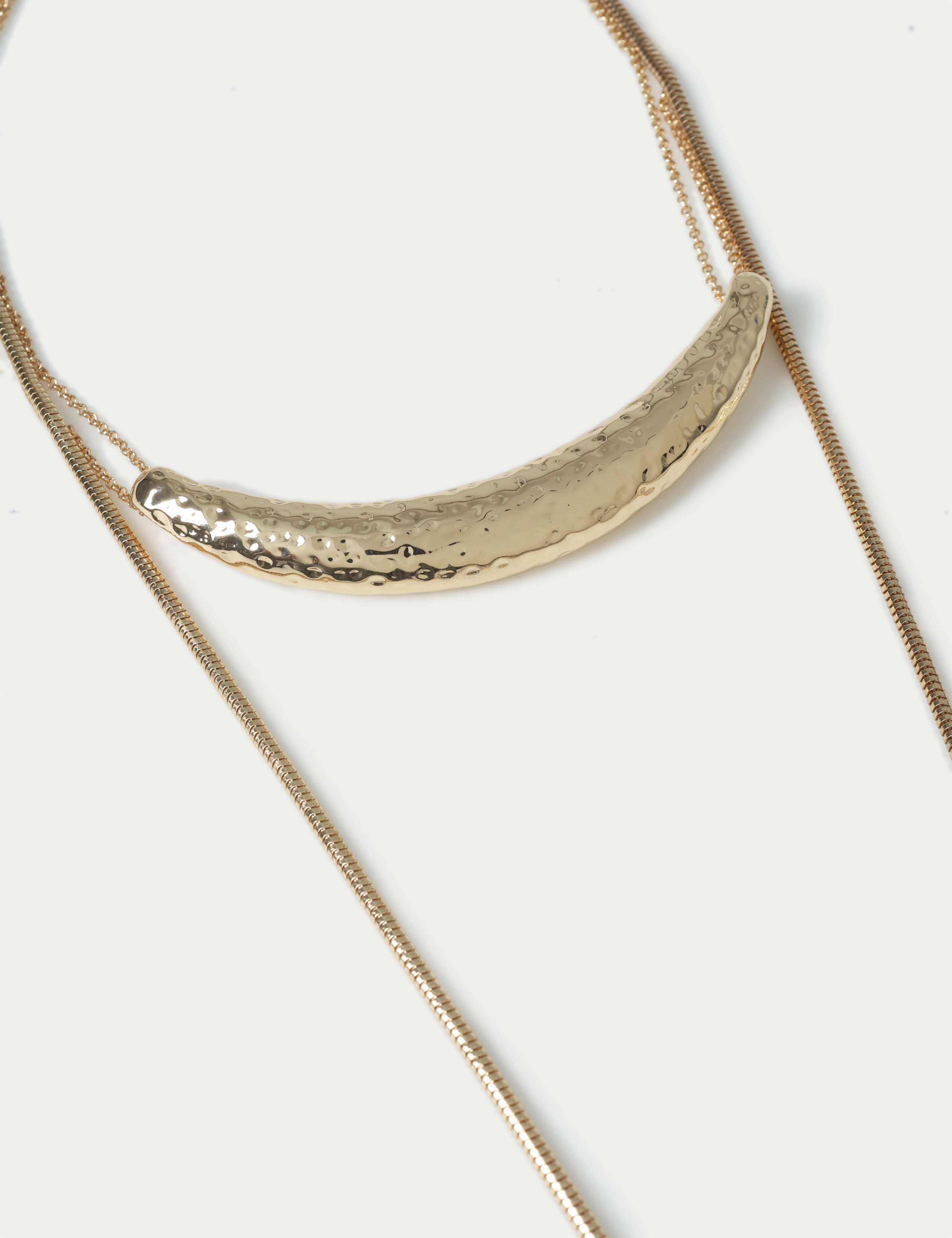 Torc Pendant Layer Necklace 2 of 2