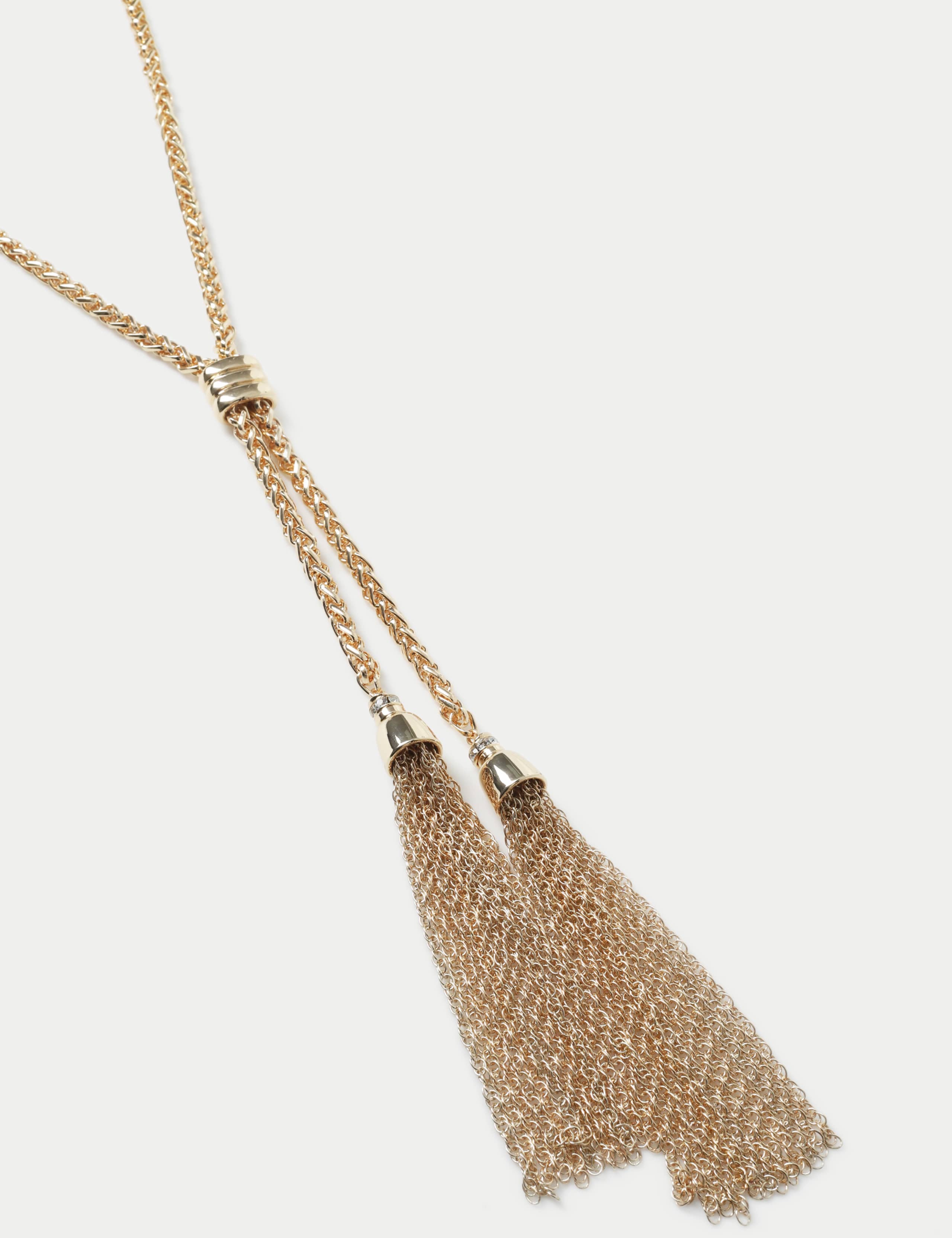 Long Tassel Necklace 2 of 2