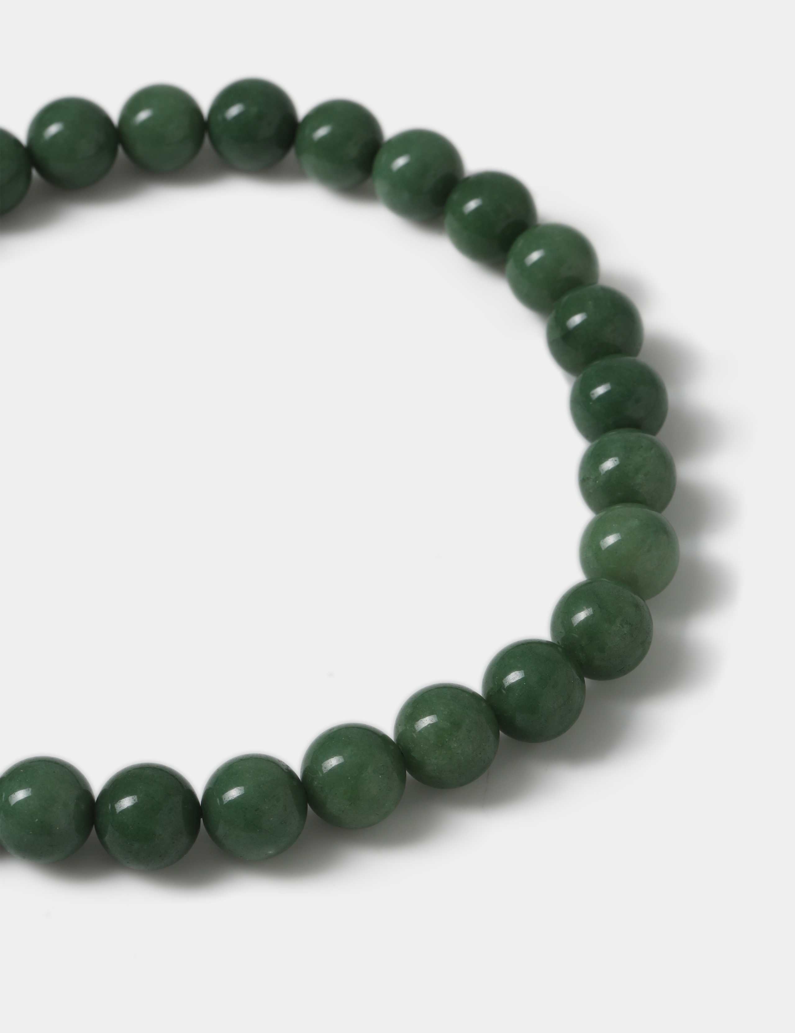 Green Natural Stone Necklace 2 of 2