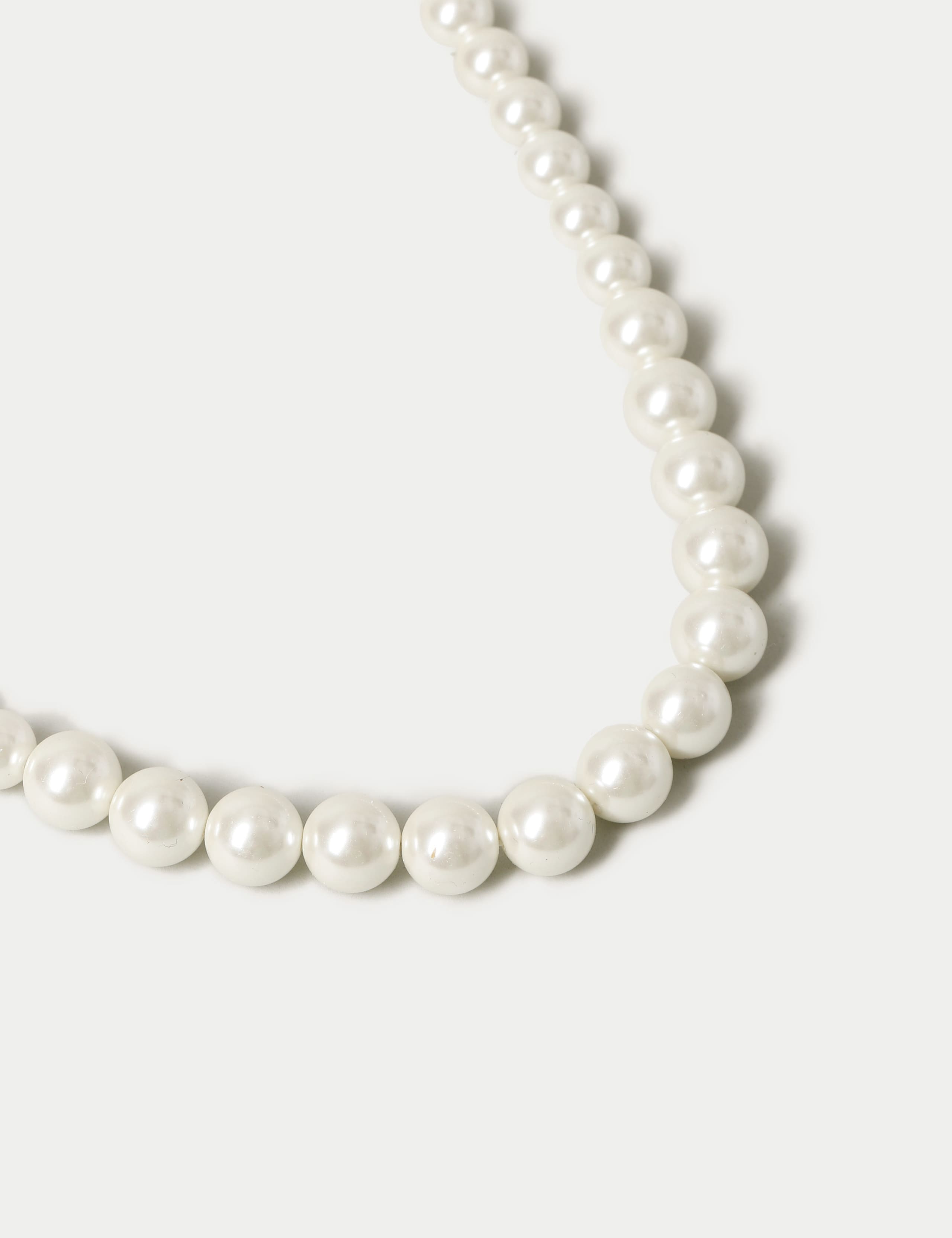 Gradual Glass Pearl Necklace 2 of 2