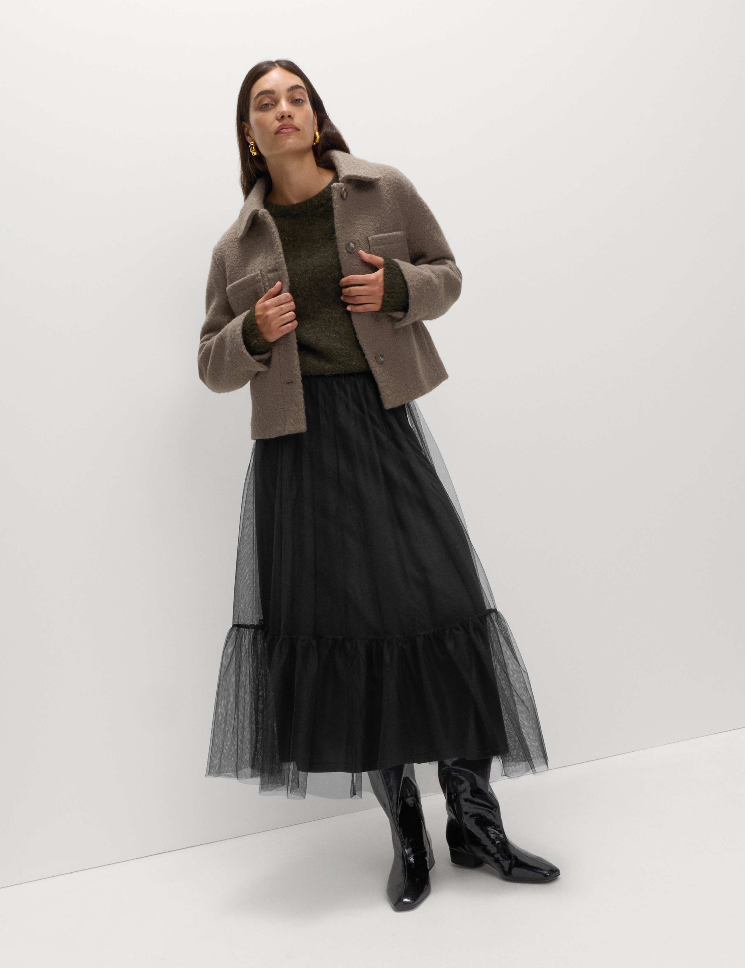 Tulle Maxi Skirt 3 of 5