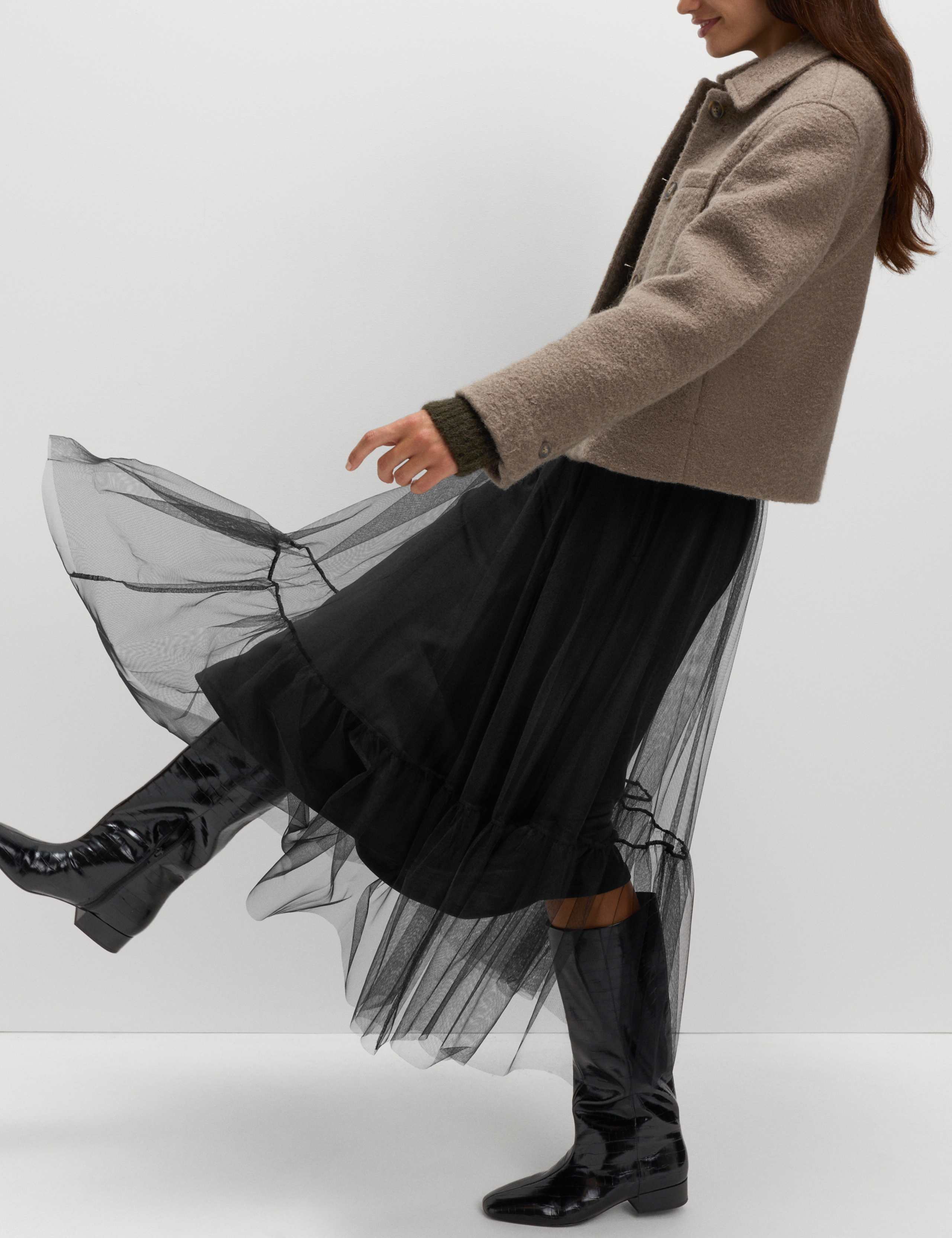 Tulle Maxi Skirt 5 of 5