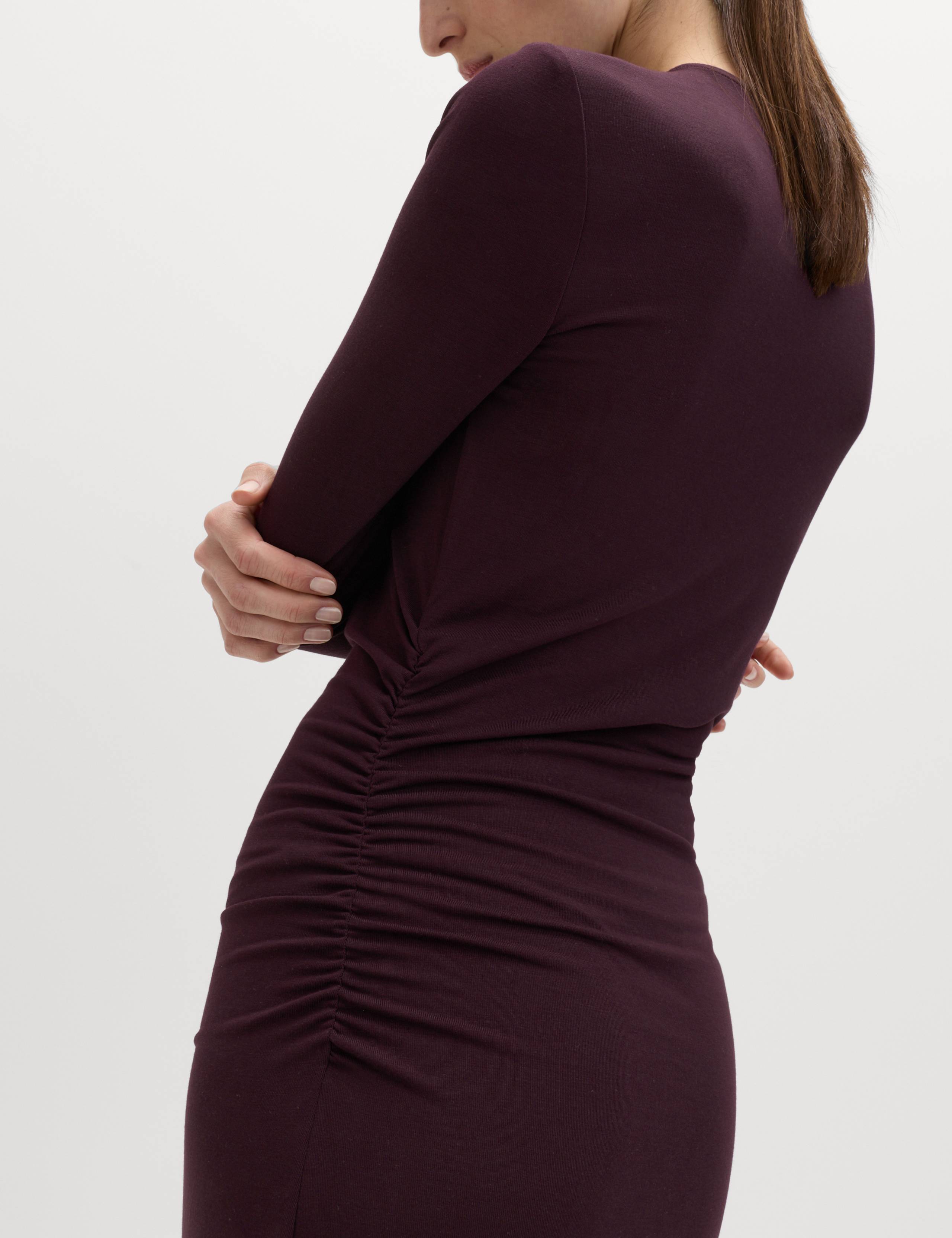 Jersey Knotted Ruched Midaxi Bodycon Dress 6 of 6