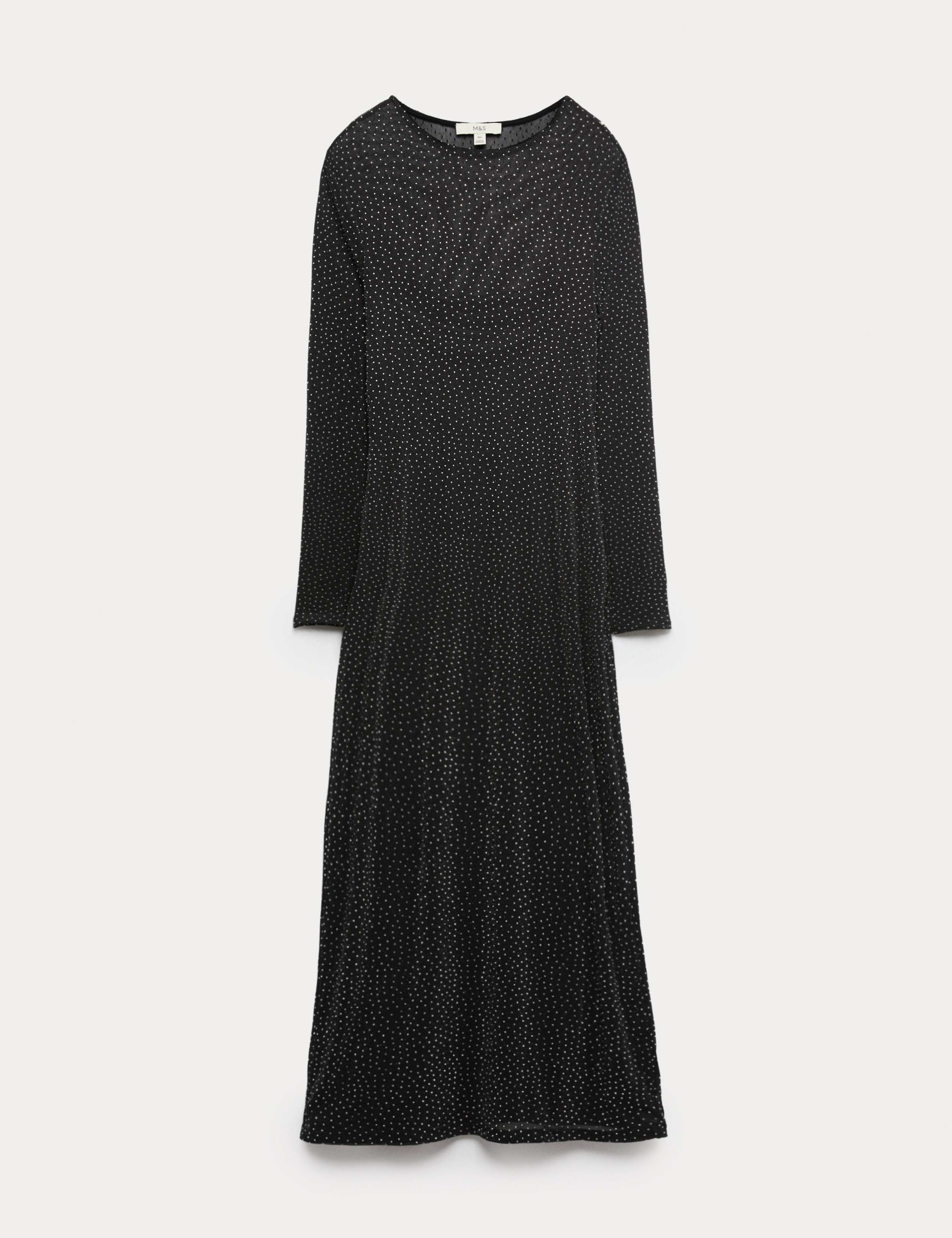 Mesh Jersey Sequin Column Dress 2 of 7