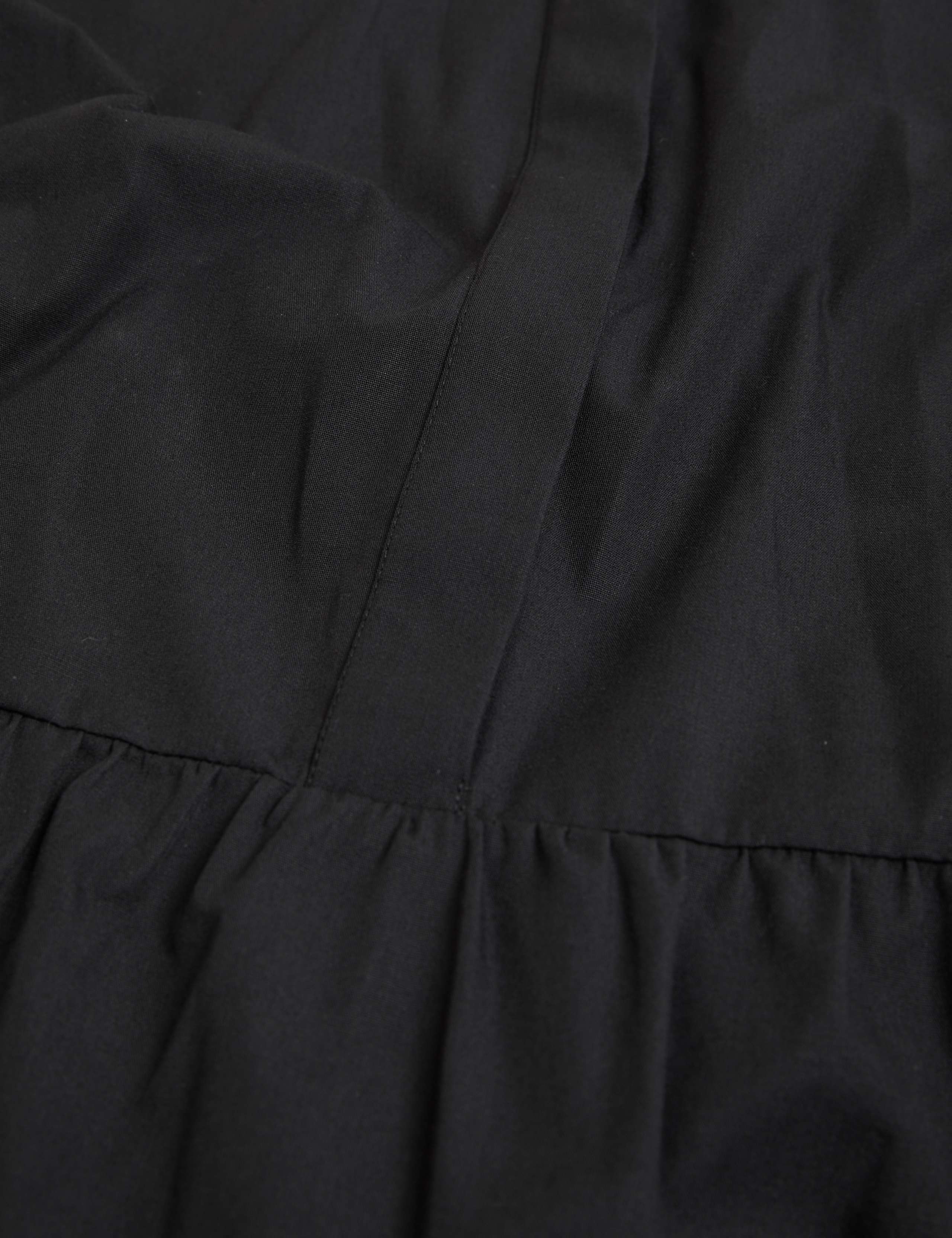 Pure Cotton Midi Tiered Shirt Dress 6 of 6