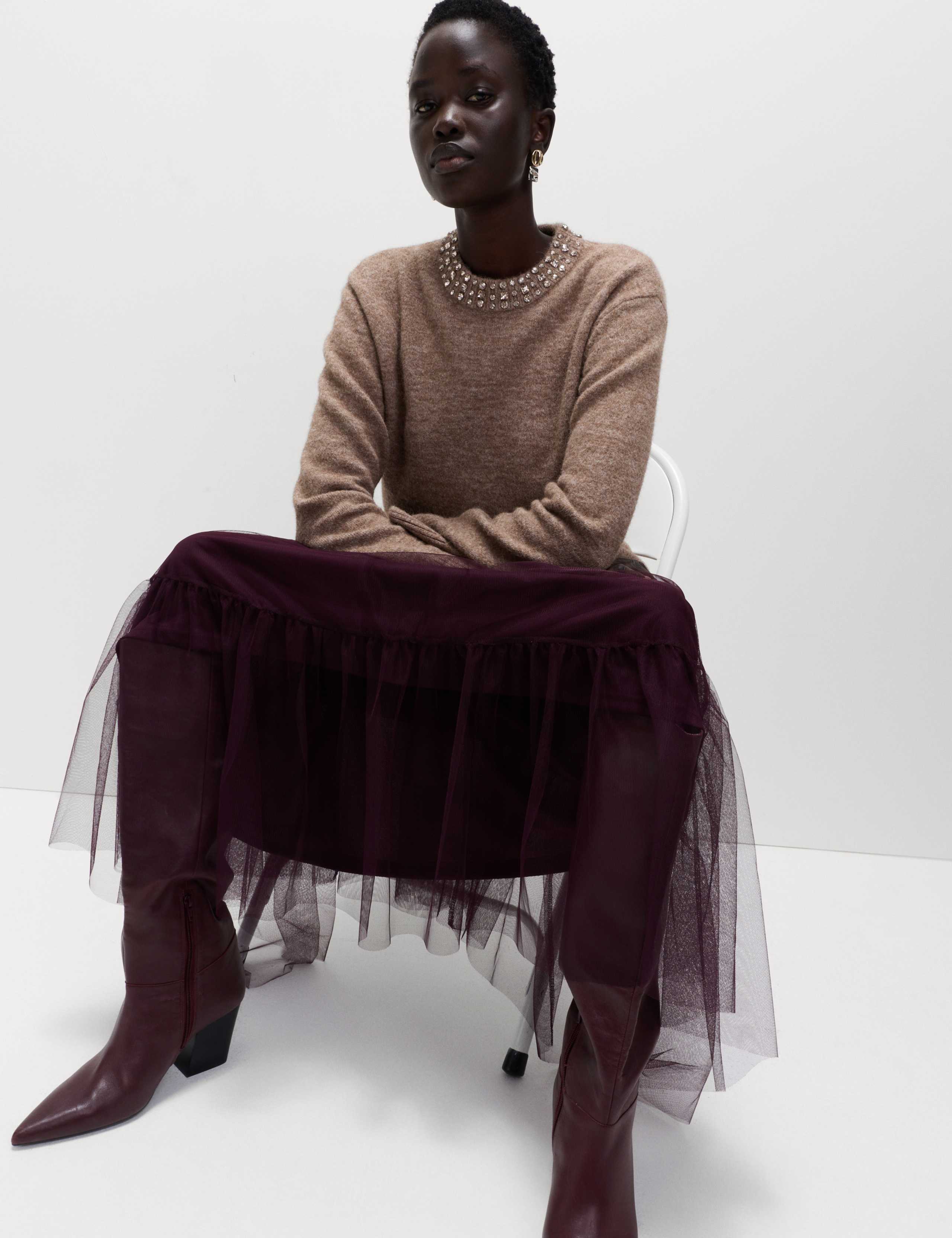 Tulle Maxi Skirt 4 of 6