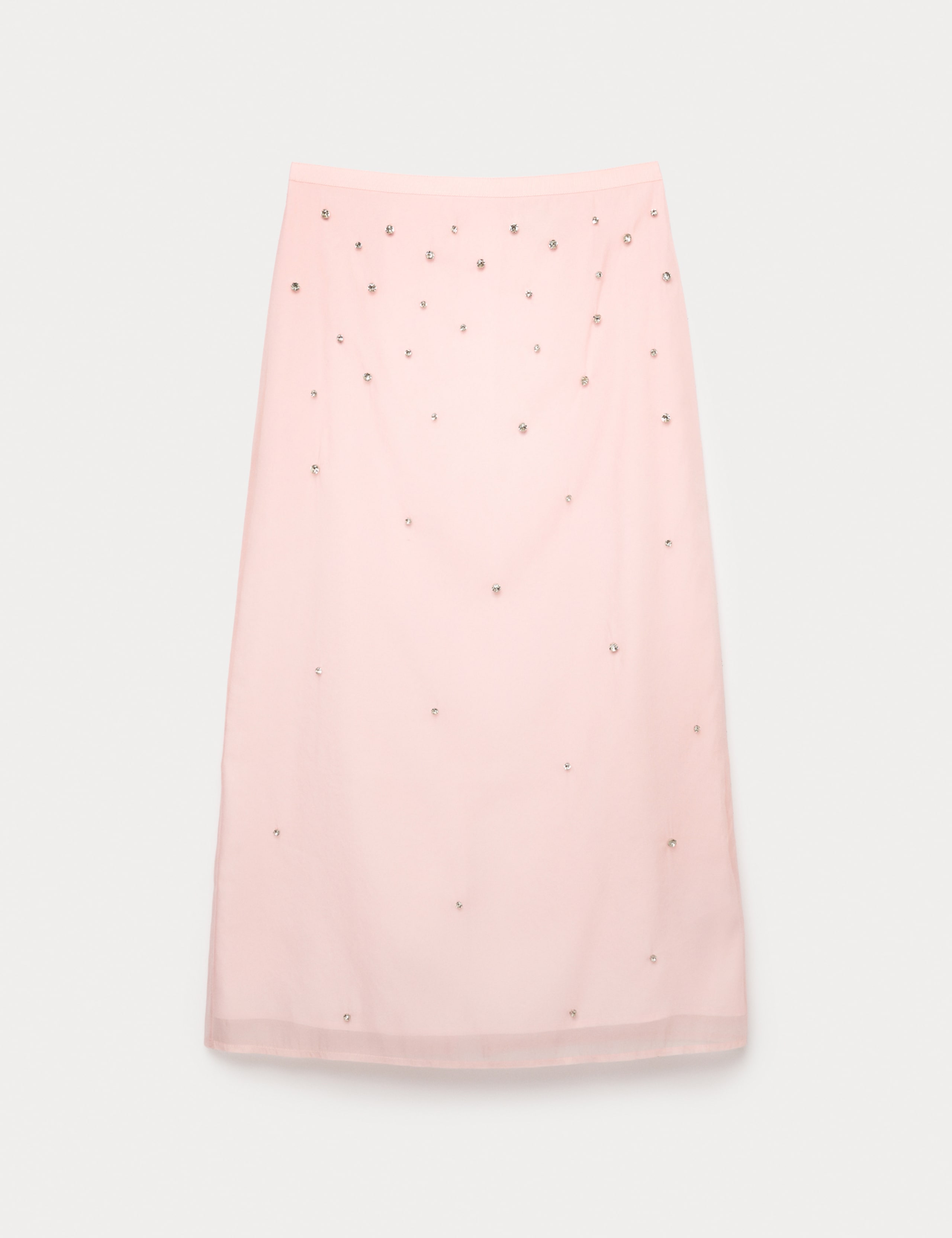Embellished Midi A-Line Skirt 2 of 7