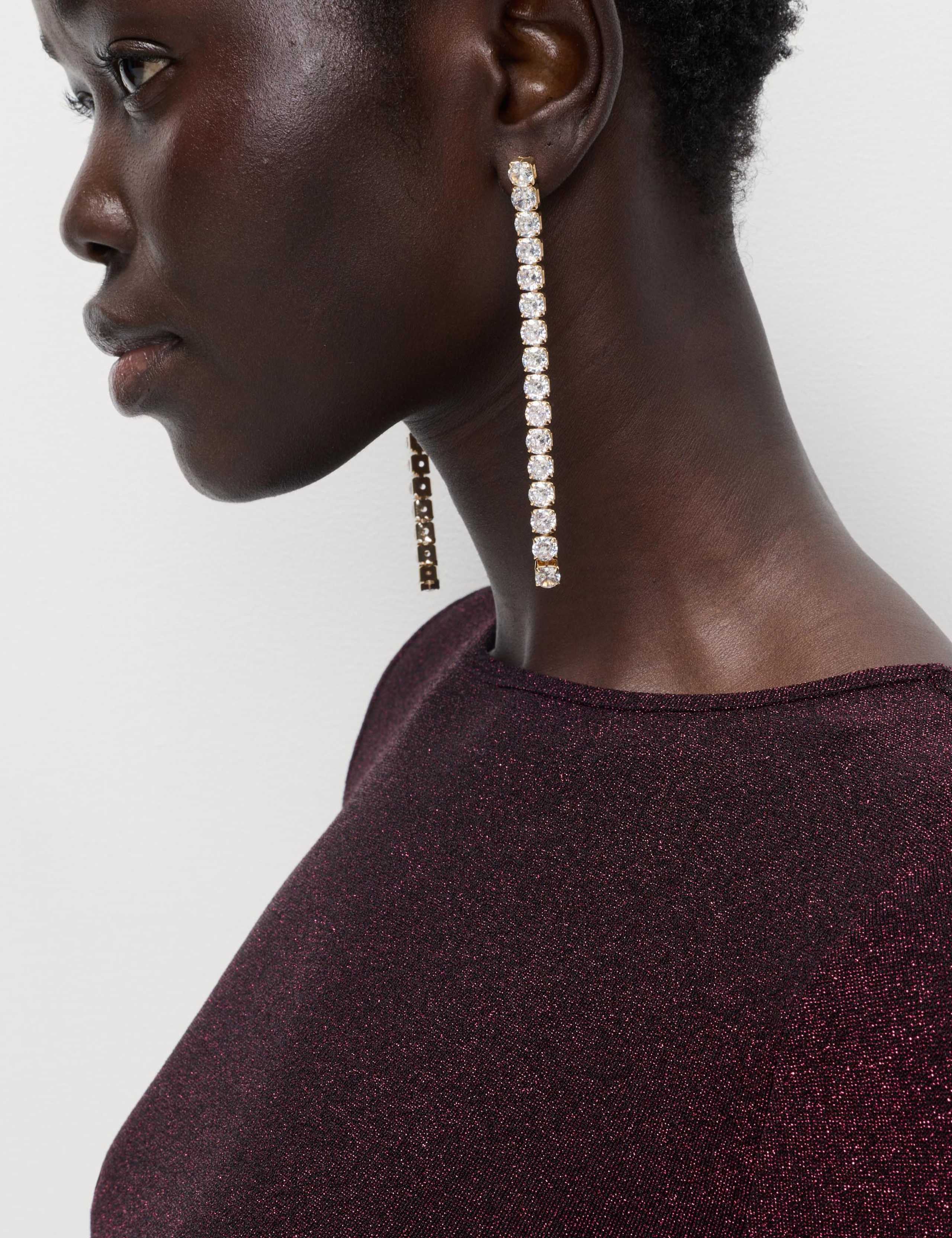 Metallic Mini Shift Dress 3 of 5