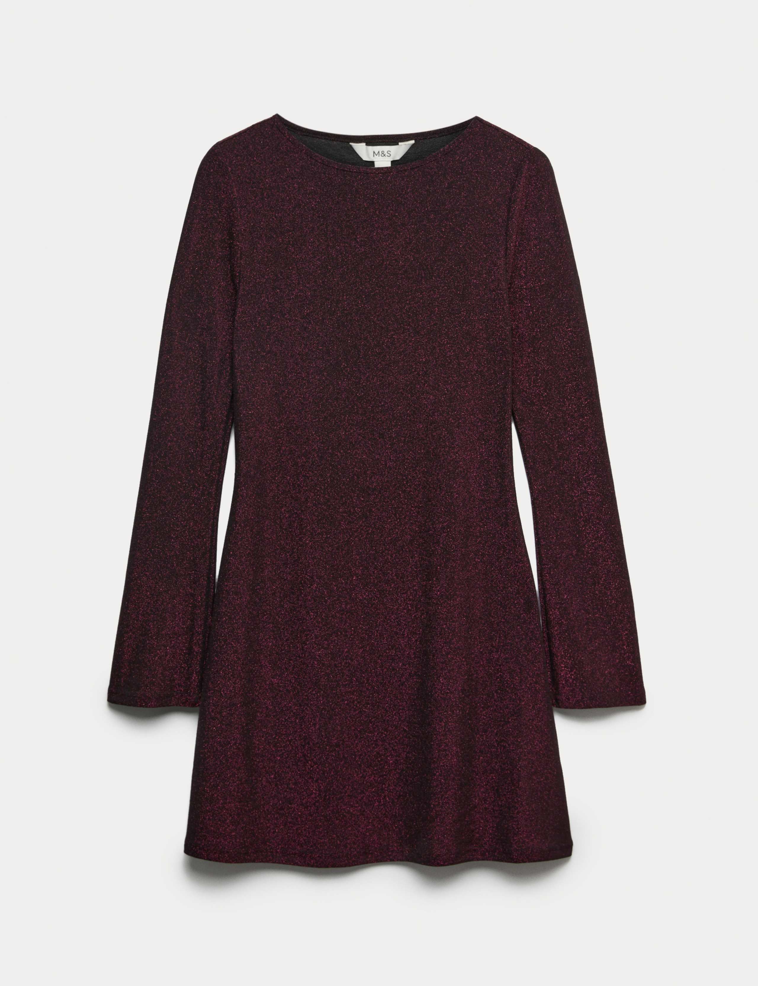 Metallic Mini Shift Dress 2 of 5