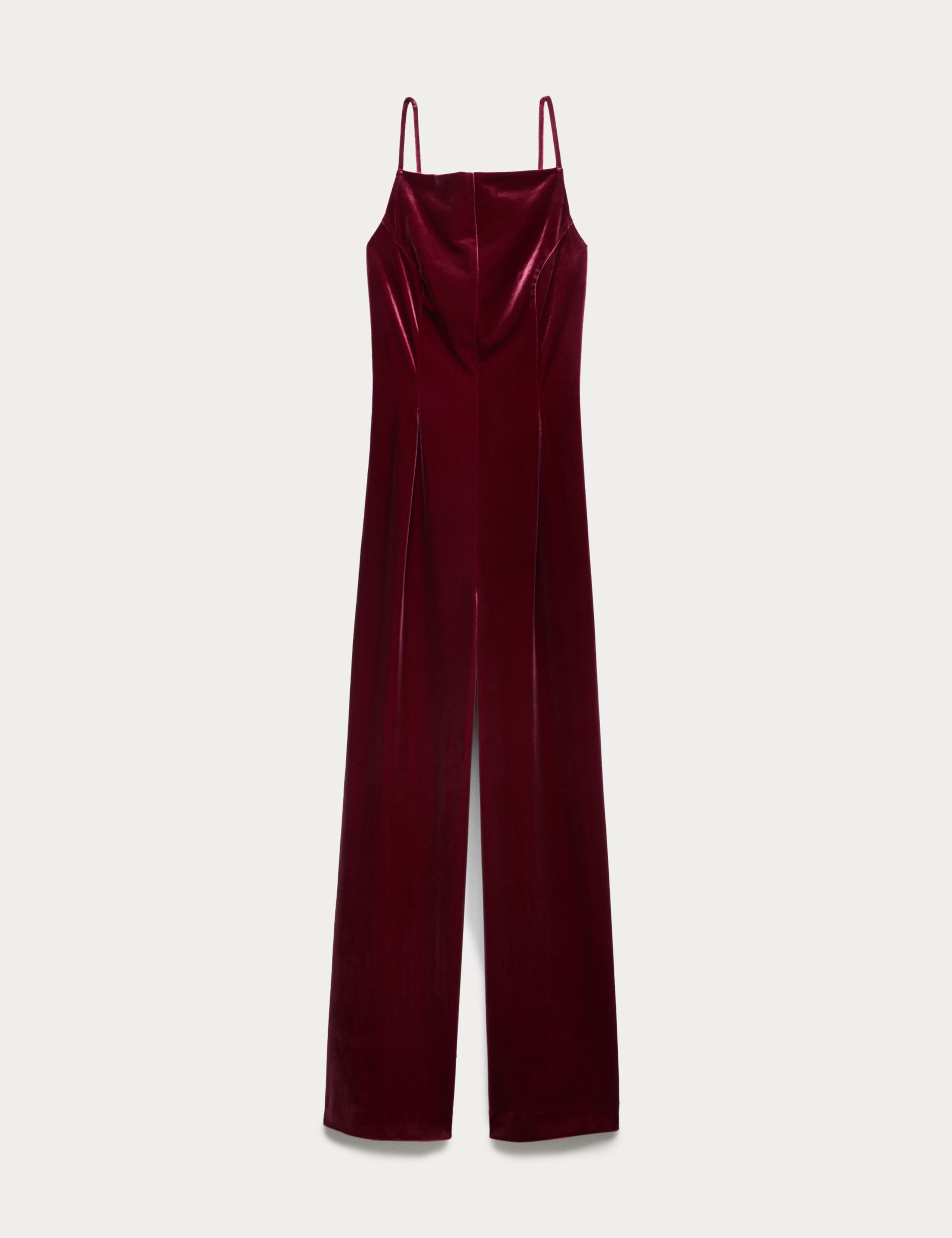 Velvet Square Neck Jumpsuit 2 of 6