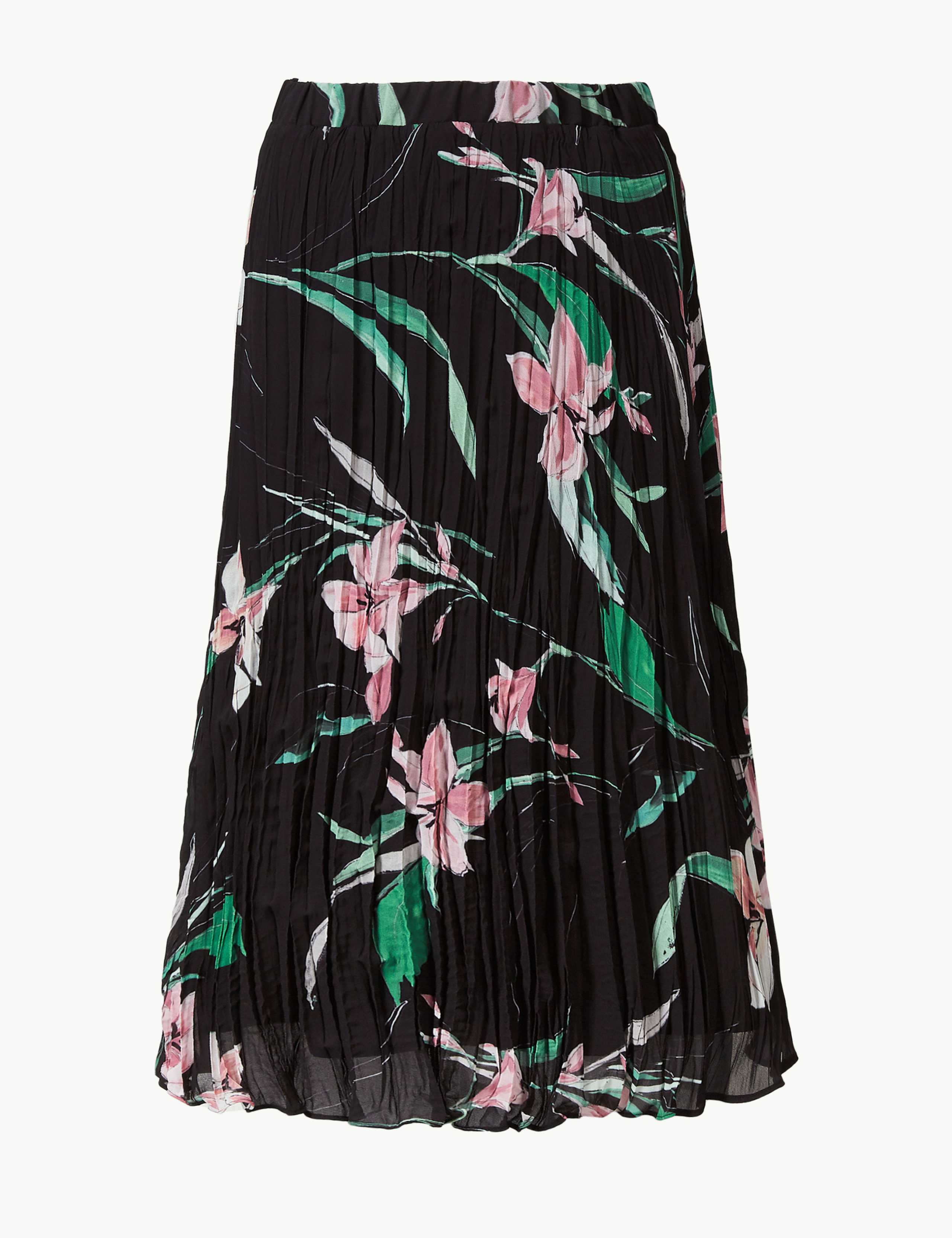 Floral Print Fit & Flare Skirt 2 of 4