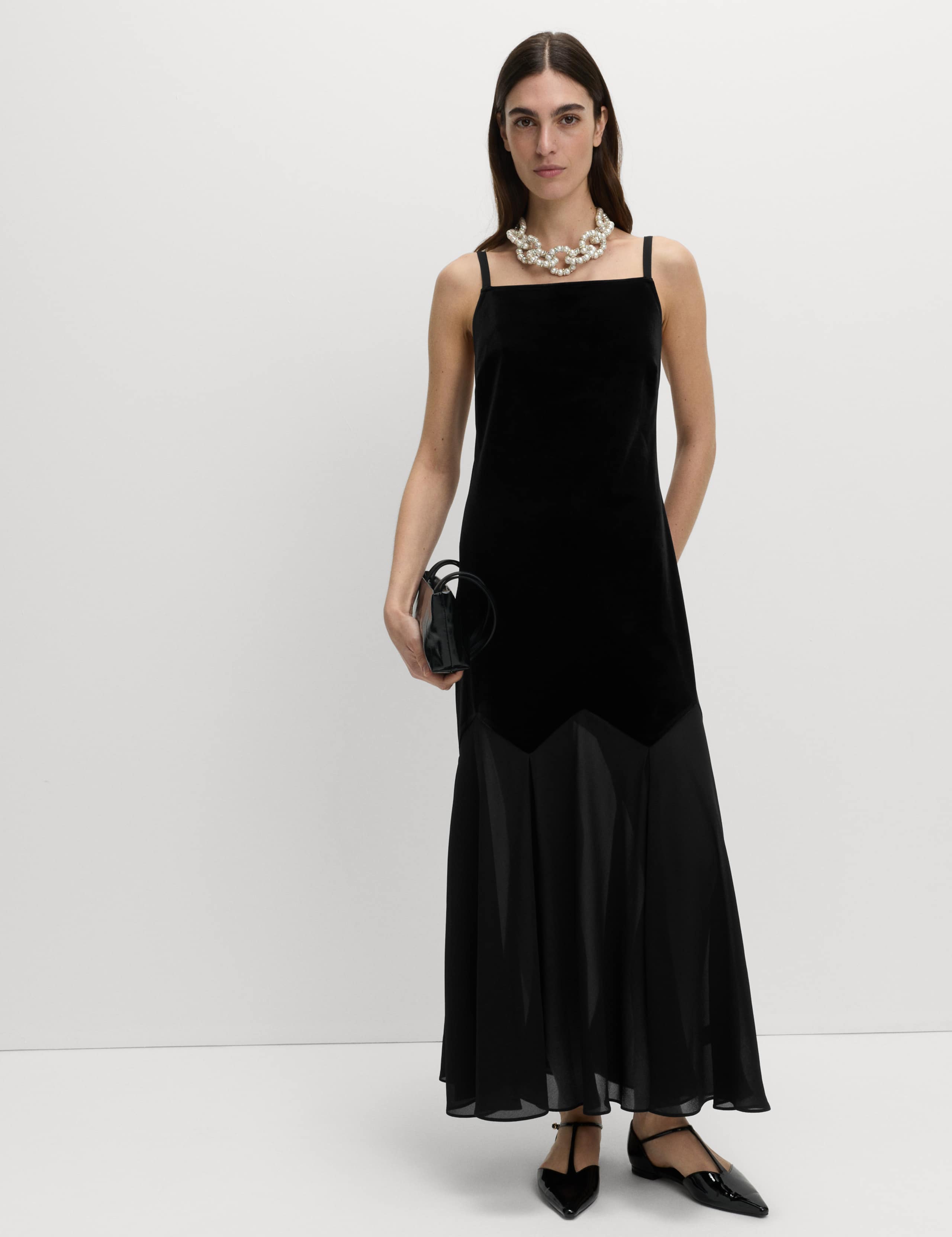 Sheer Square Neck Midaxi Slip Dress 6 of 7