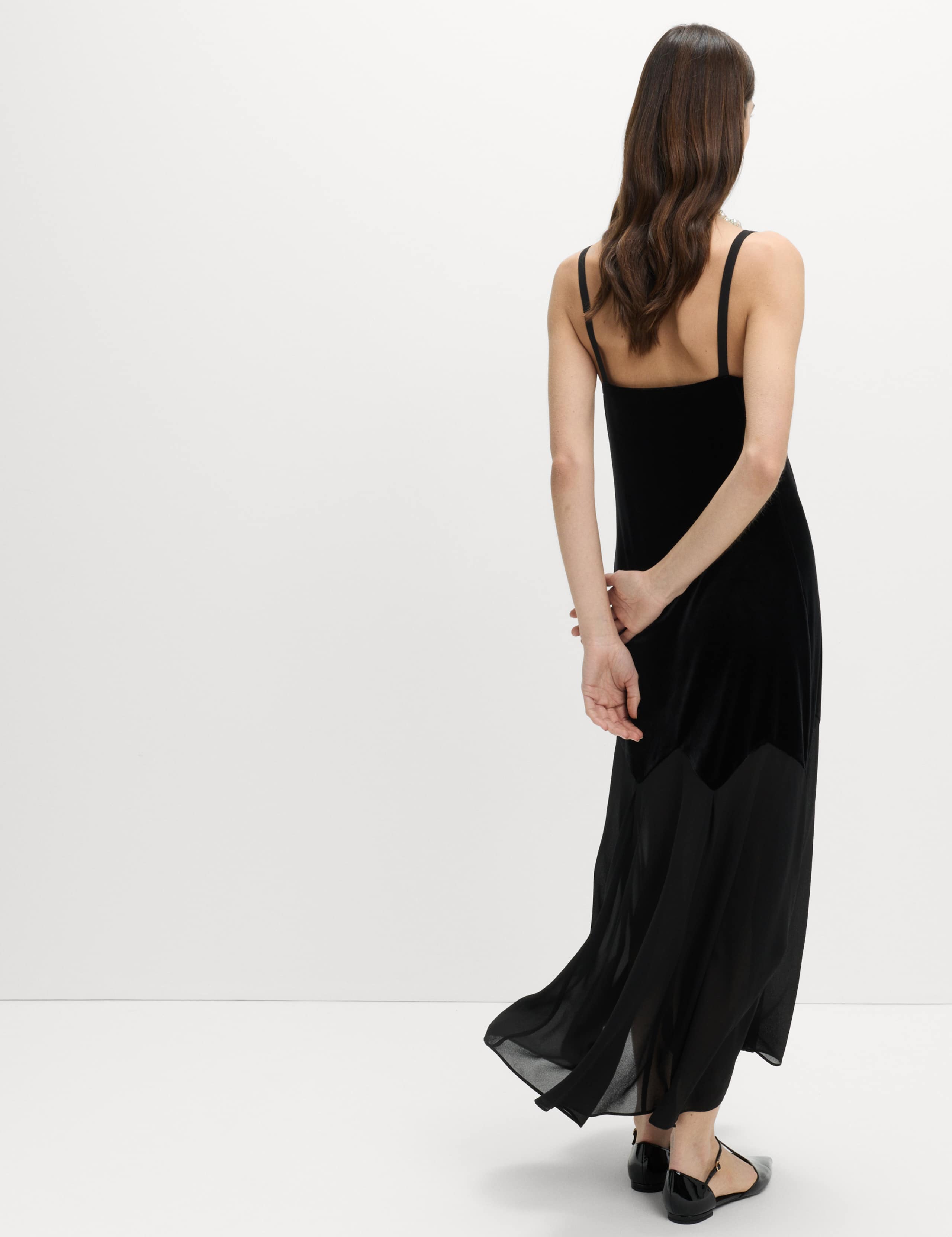 Sheer Square Neck Midaxi Slip Dress 7 of 7