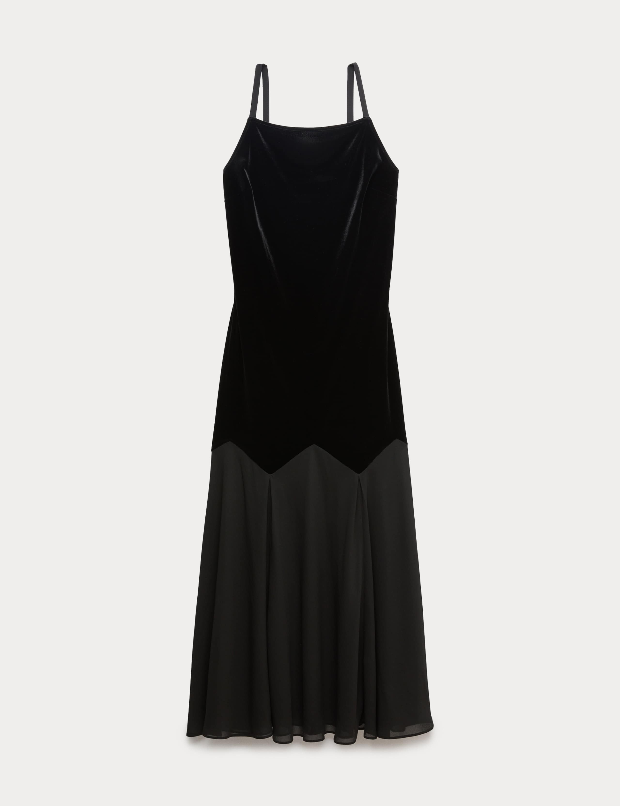 Sheer Square Neck Midaxi Slip Dress 2 of 7