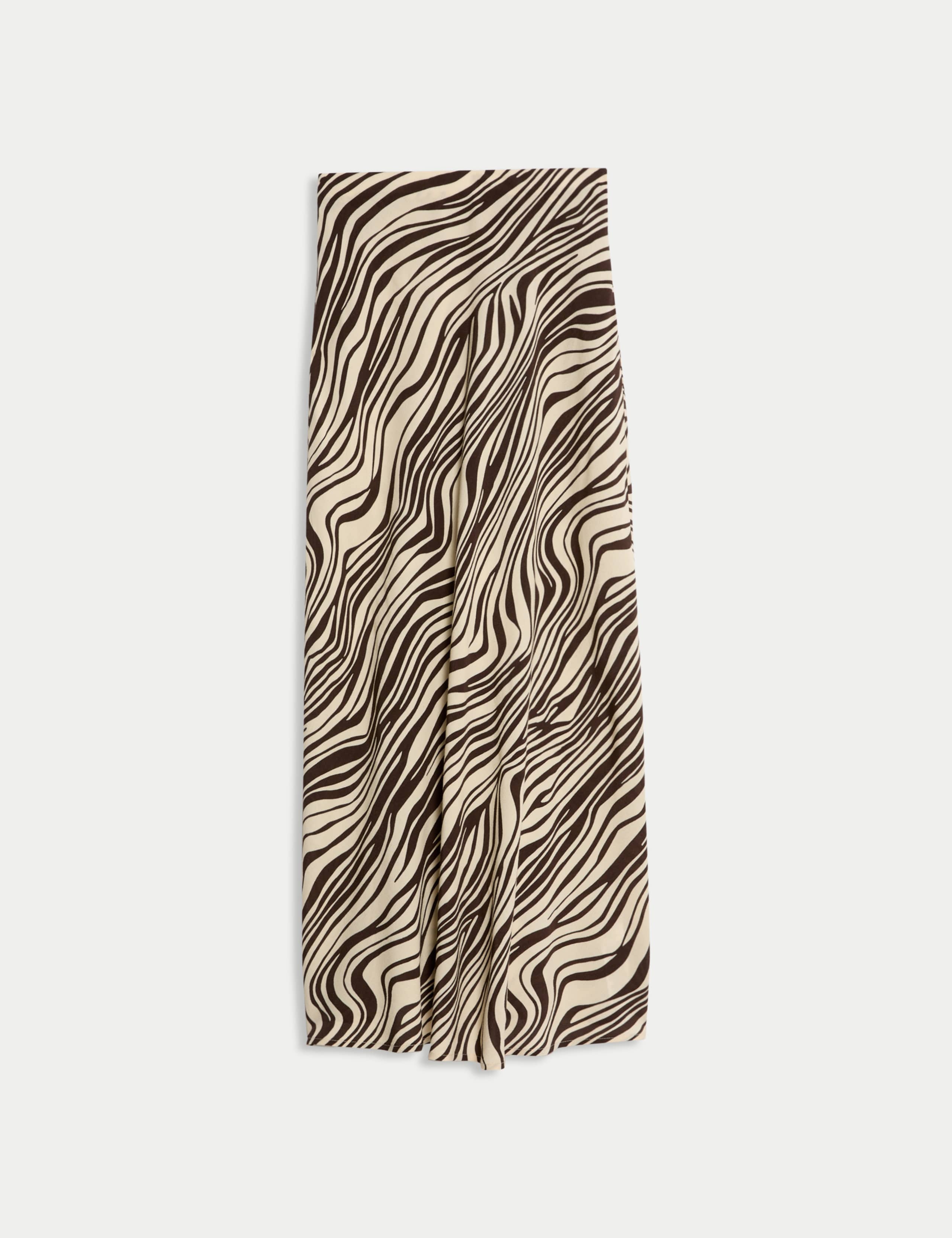 Printed Midaxi Slip Skirt 2 of 5