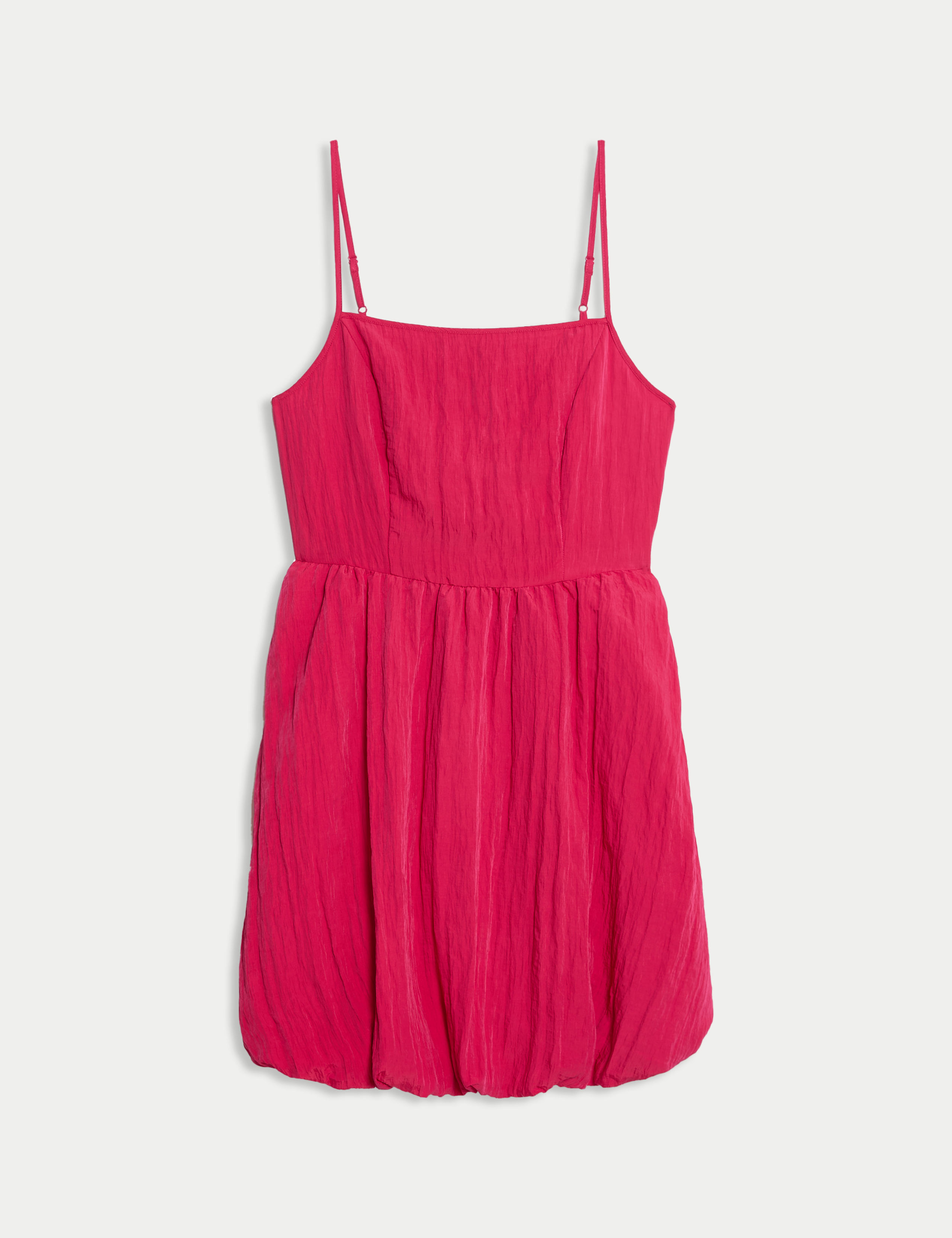 Strappy Bubble Hem Mini Dress 2 of 5