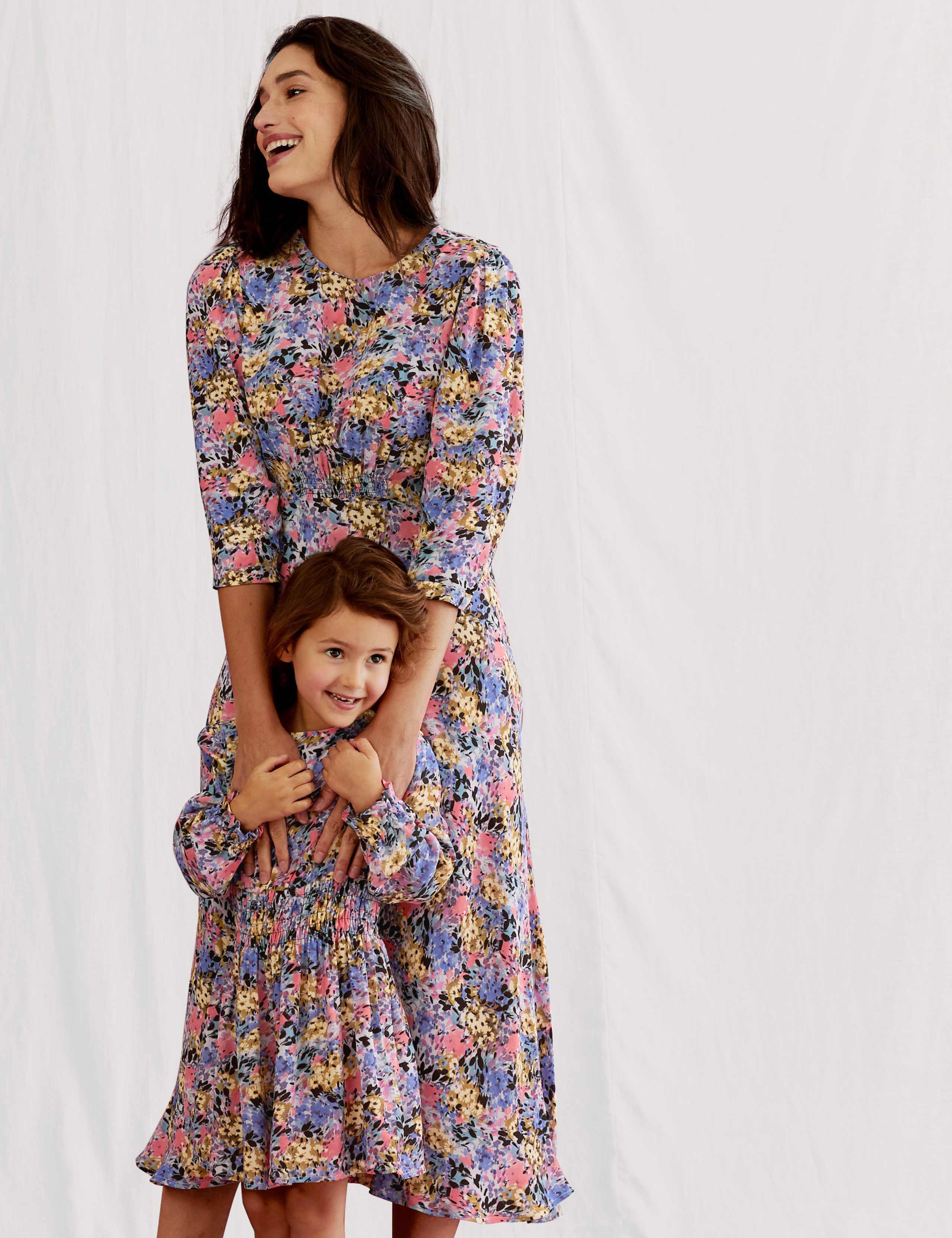 Floral Empire Line Midi Tea Dress 6 of 6