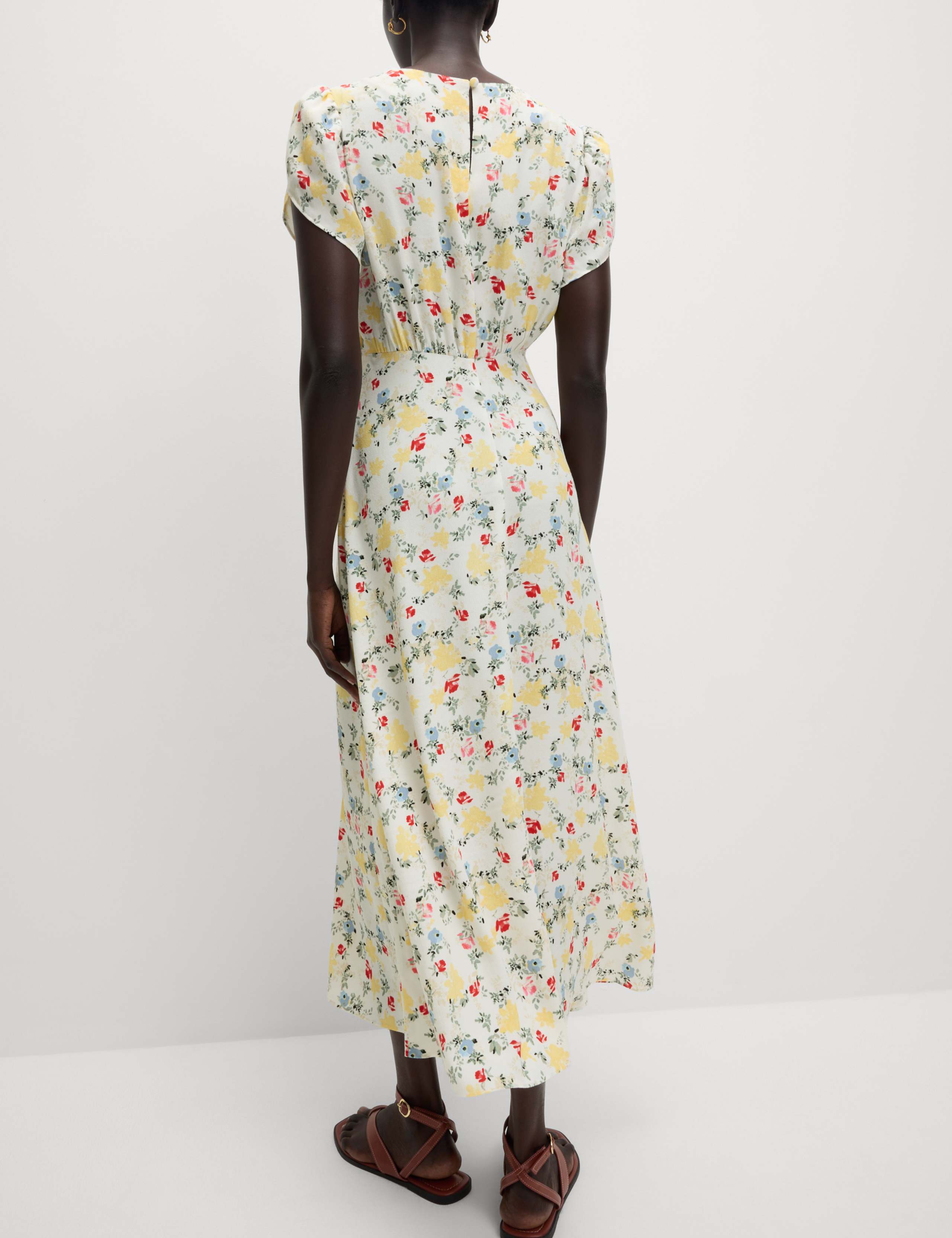 Floral Midaxi Tea Dress 4 of 4