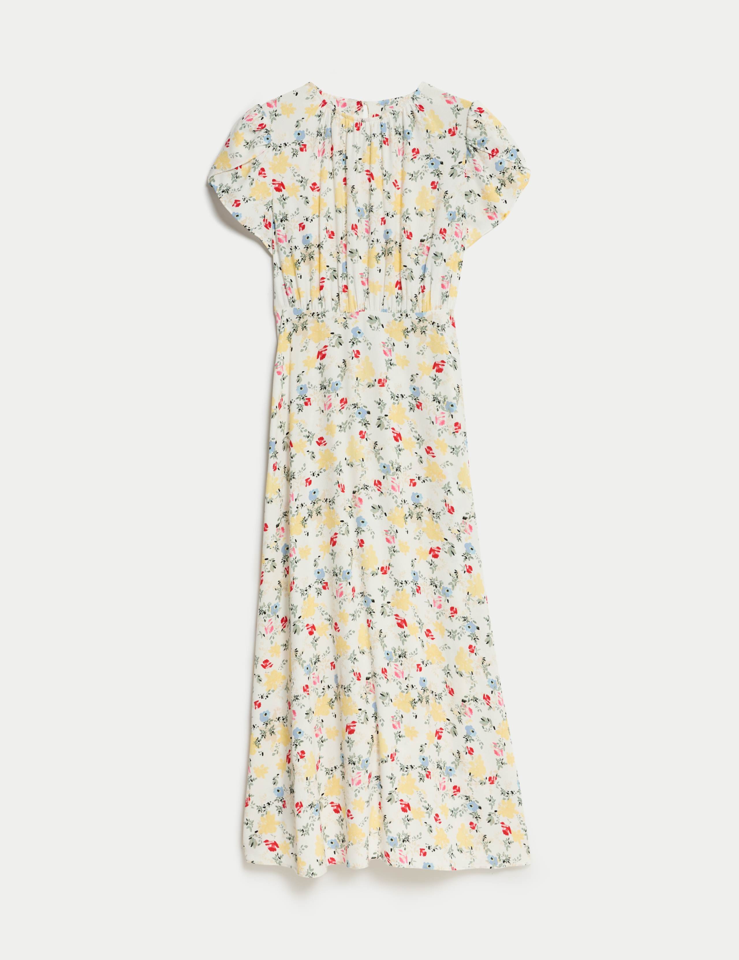 Floral Midaxi Tea Dress 2 of 4