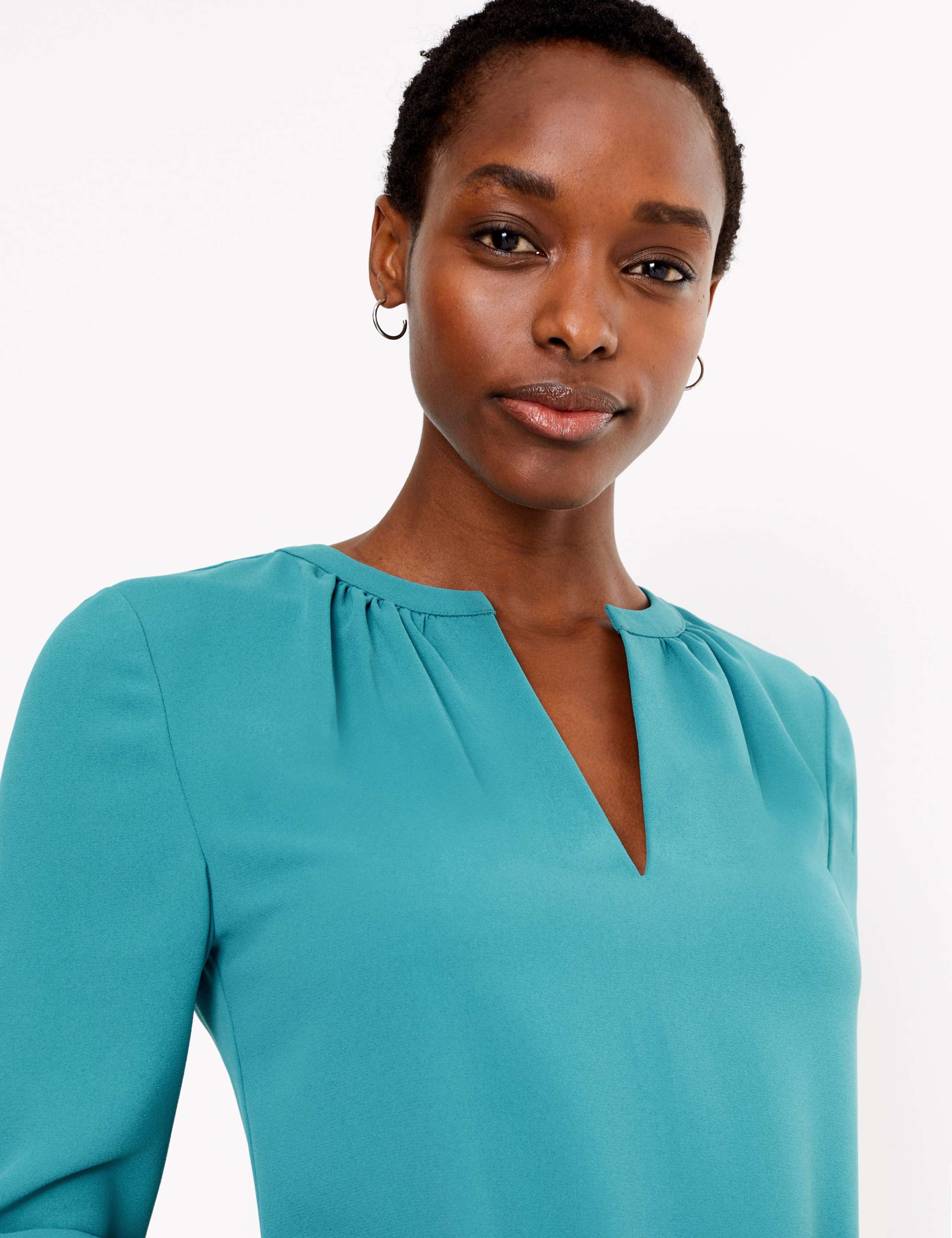 Crepe Shift Dress M&S Collection M&S IE