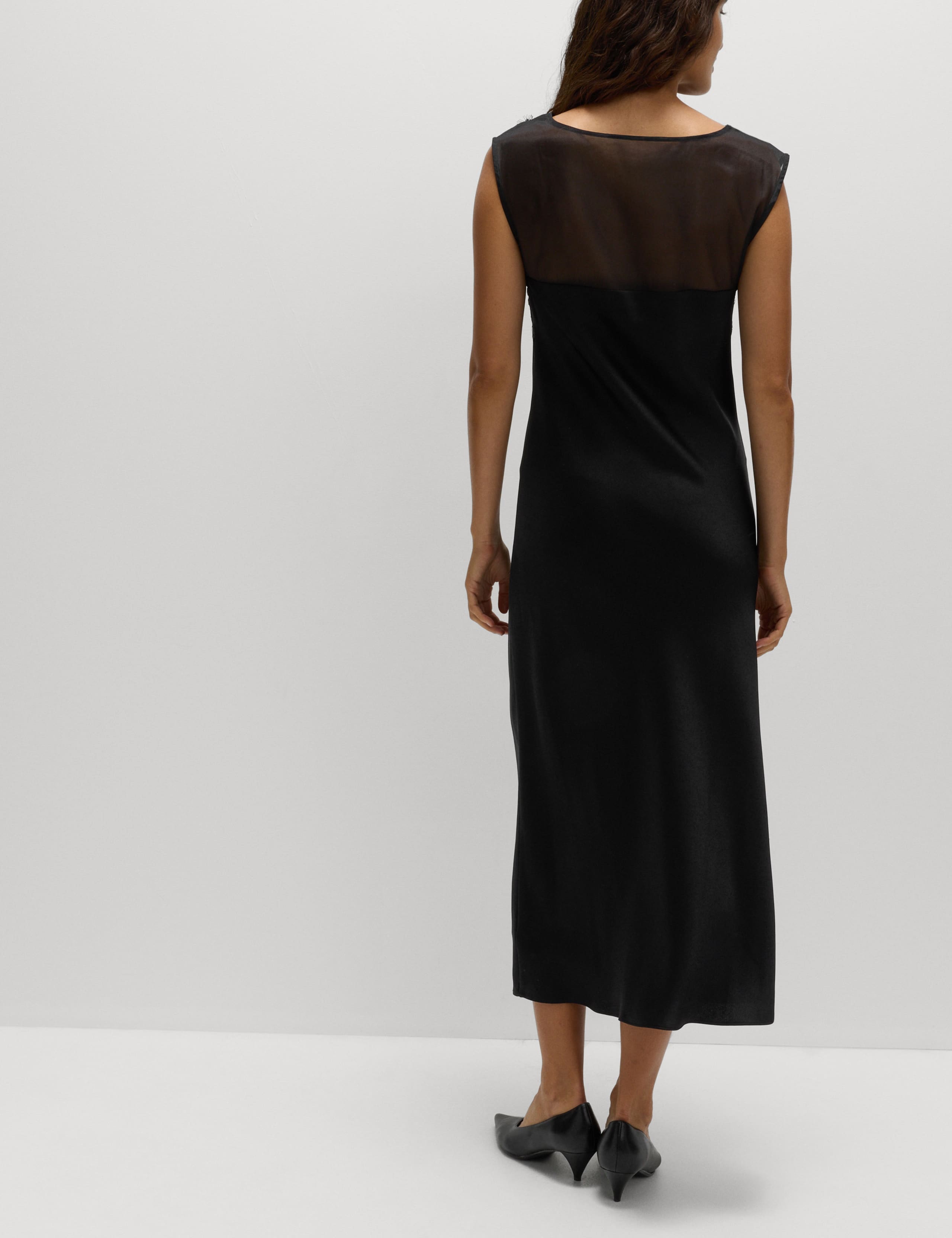 Satin Lace Midaxi Tea Dress 5 of 5