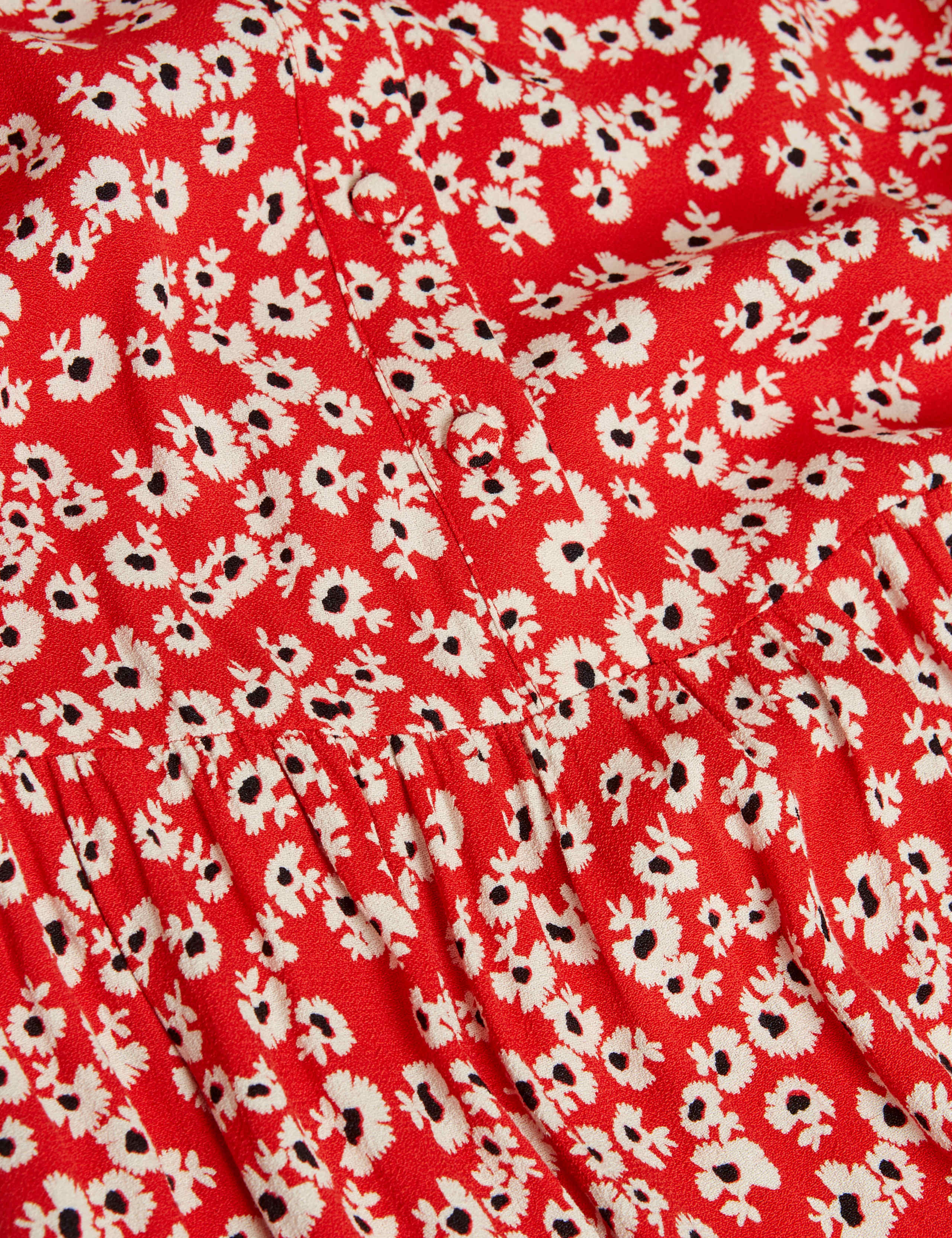 Ditsy Floral Midaxi Tiered Dress 6 of 7