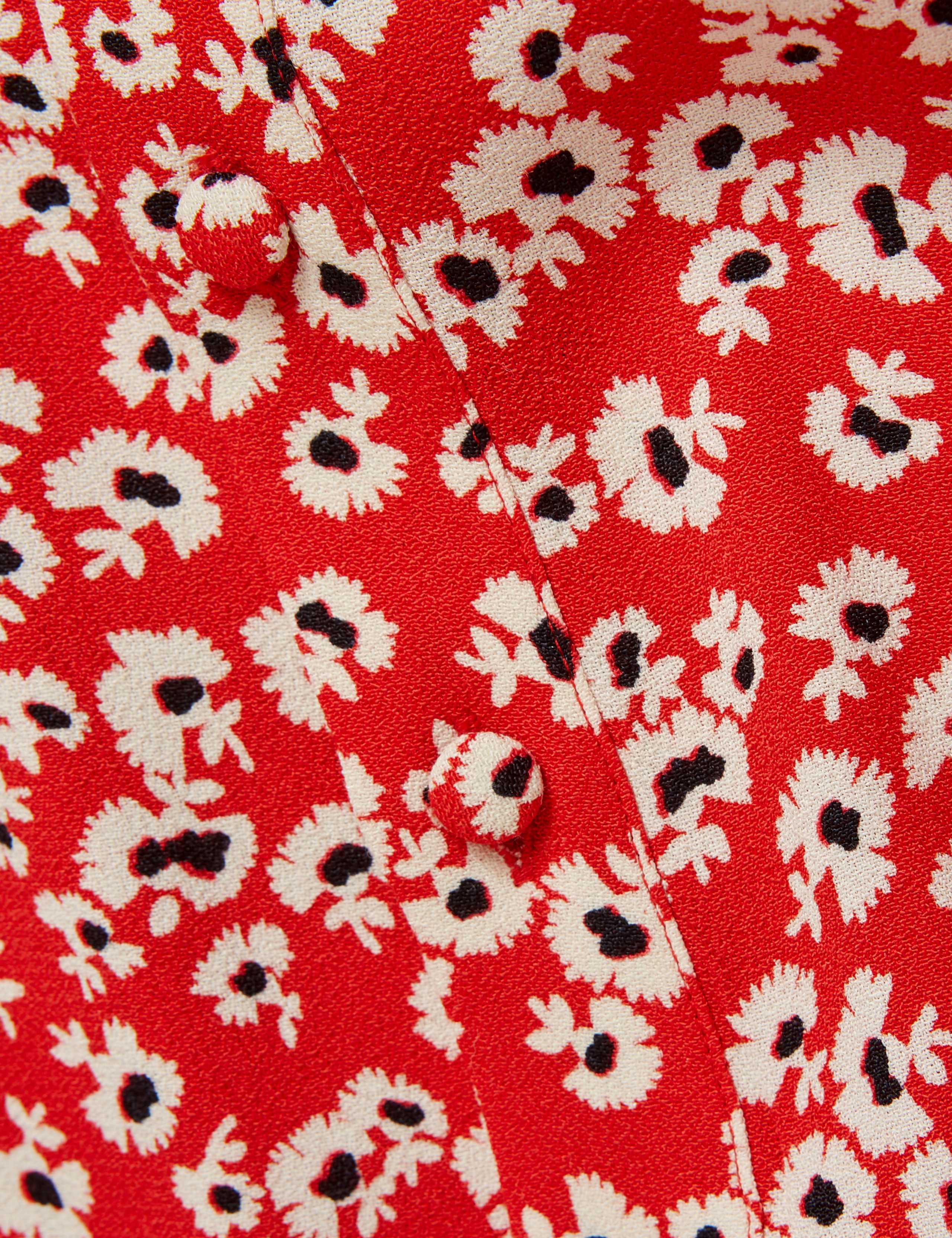 Ditsy Floral Midaxi Tiered Dress 7 of 7