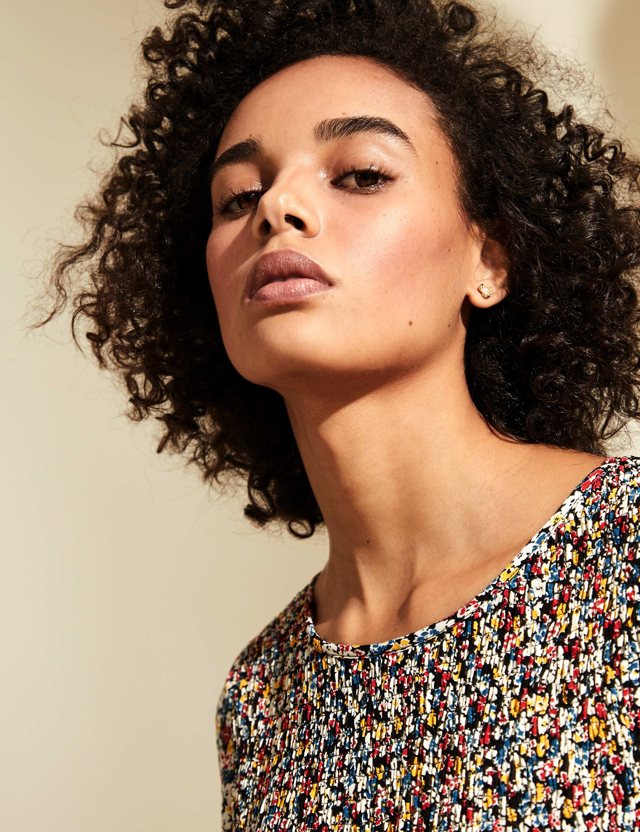 Ditsy Floral Midaxi Smock Dress 4 of 7