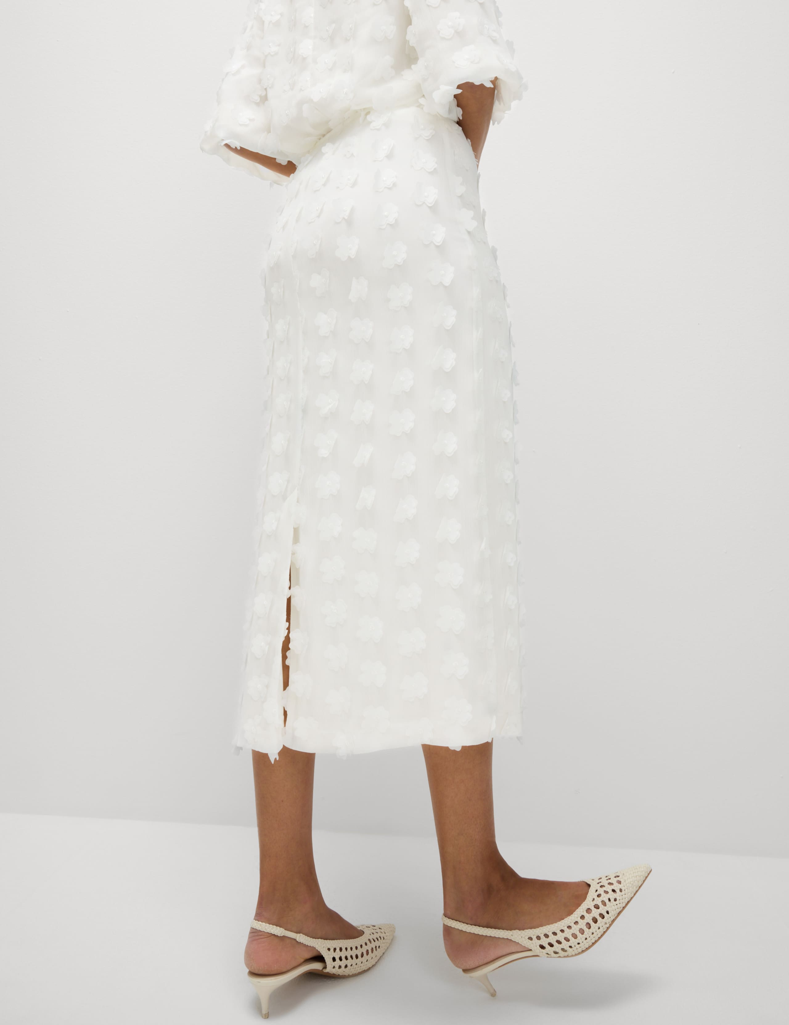 Embellished Midaxi Column Skirt 4 of 6