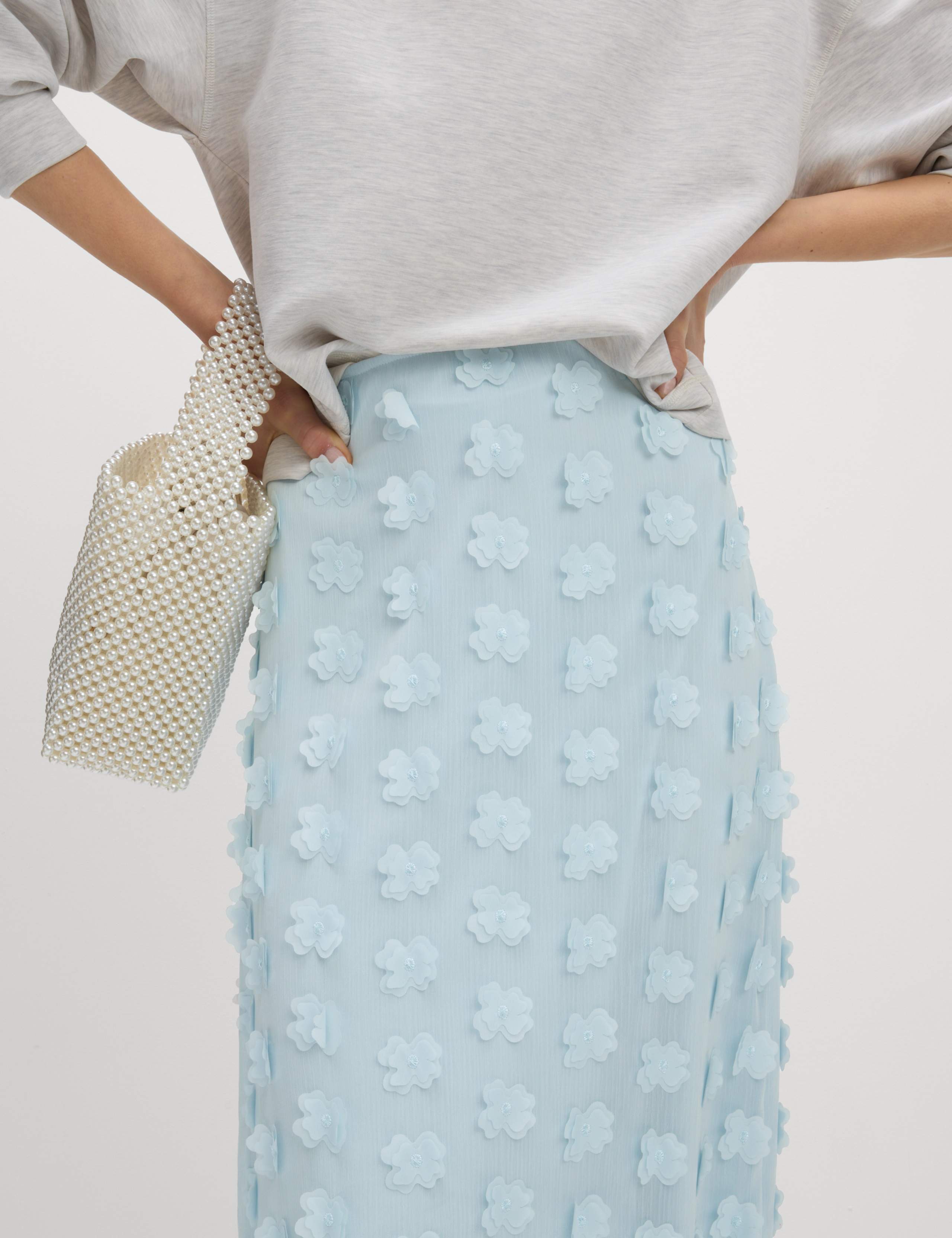 Embellished Midaxi Column Skirt 3 of 6
