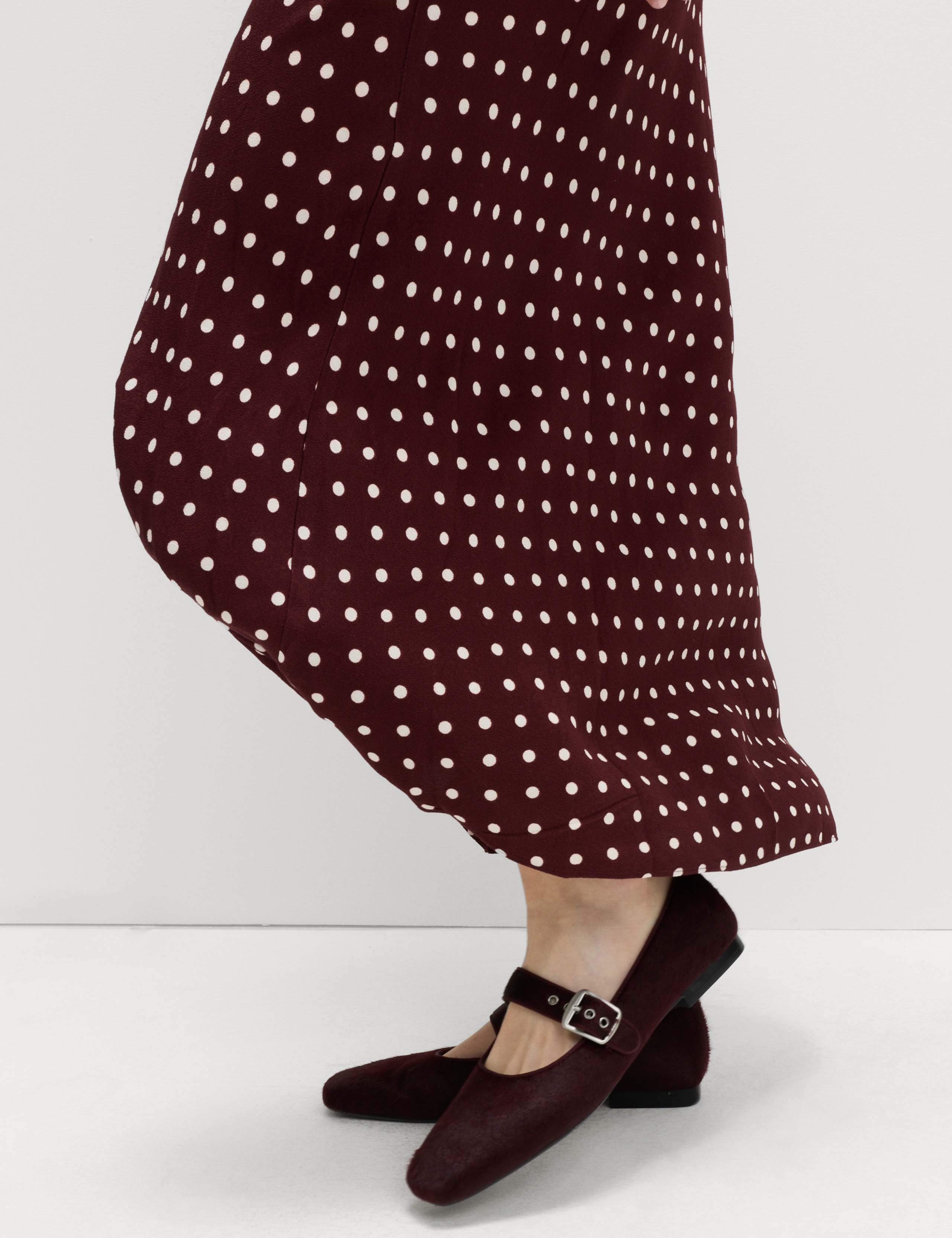 Polka Dot Midaxi Tea Dress 5 of 7