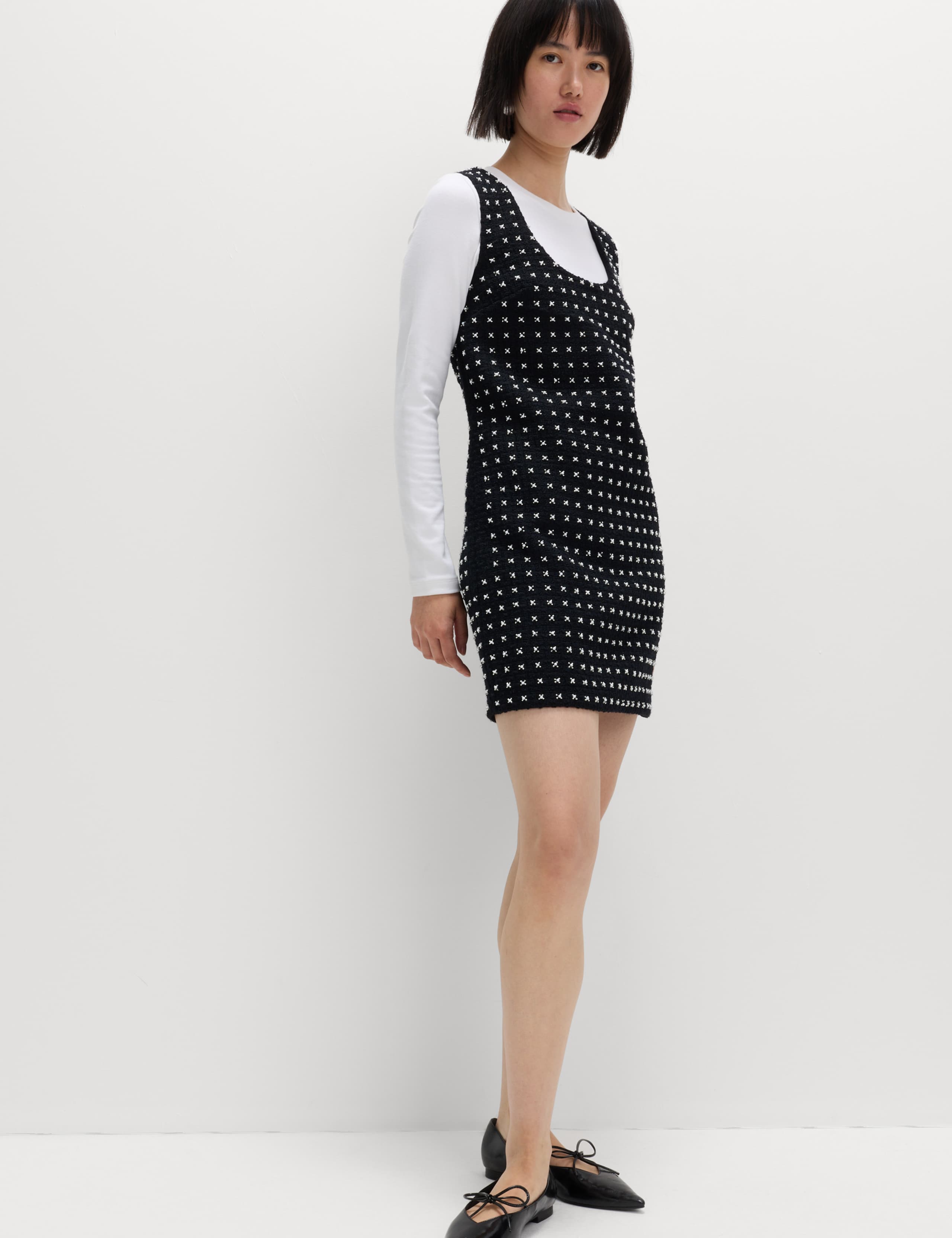 Embellished Mini Shift Dress 6 of 7