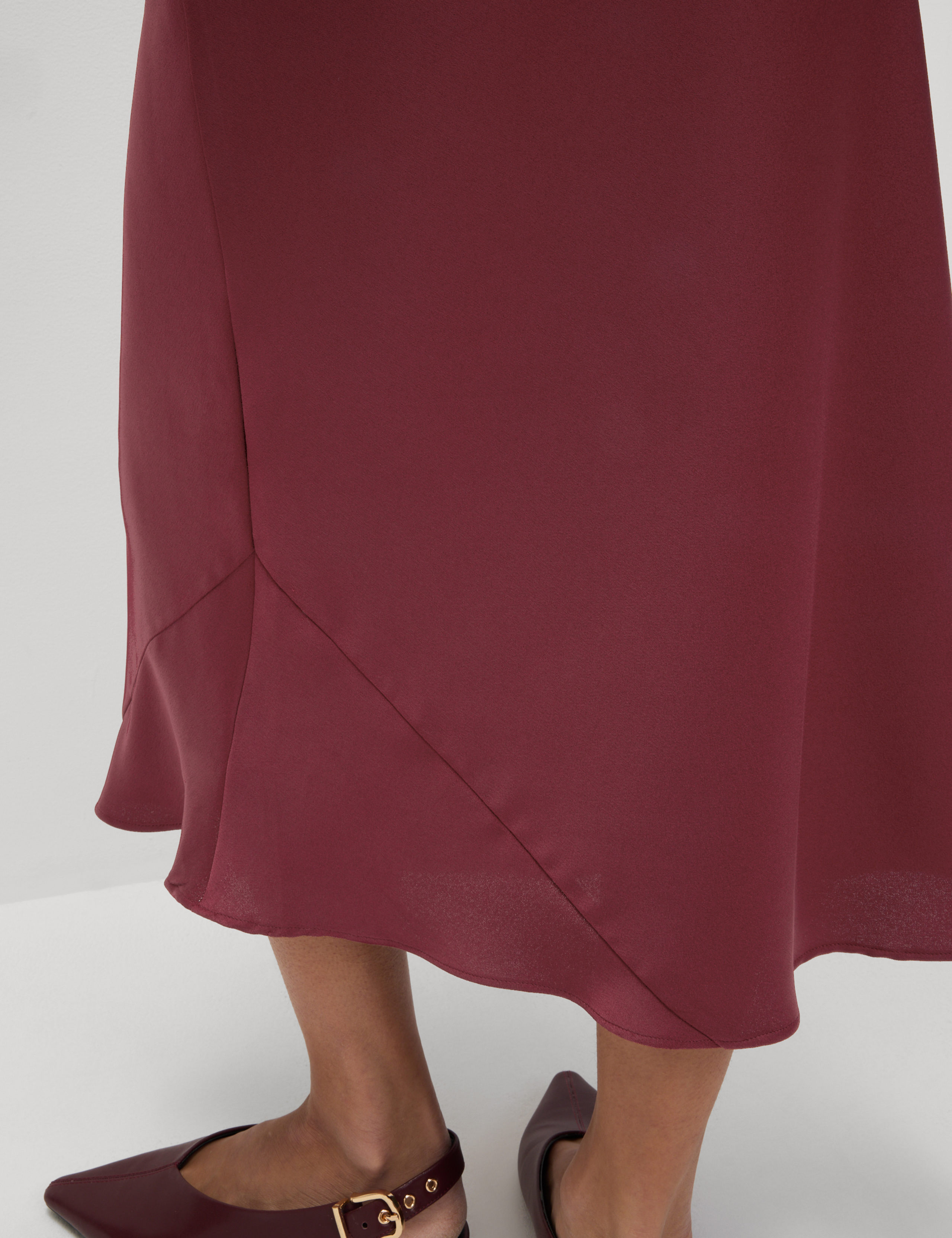 Satin Midaxi Slip Skirt 4 of 6