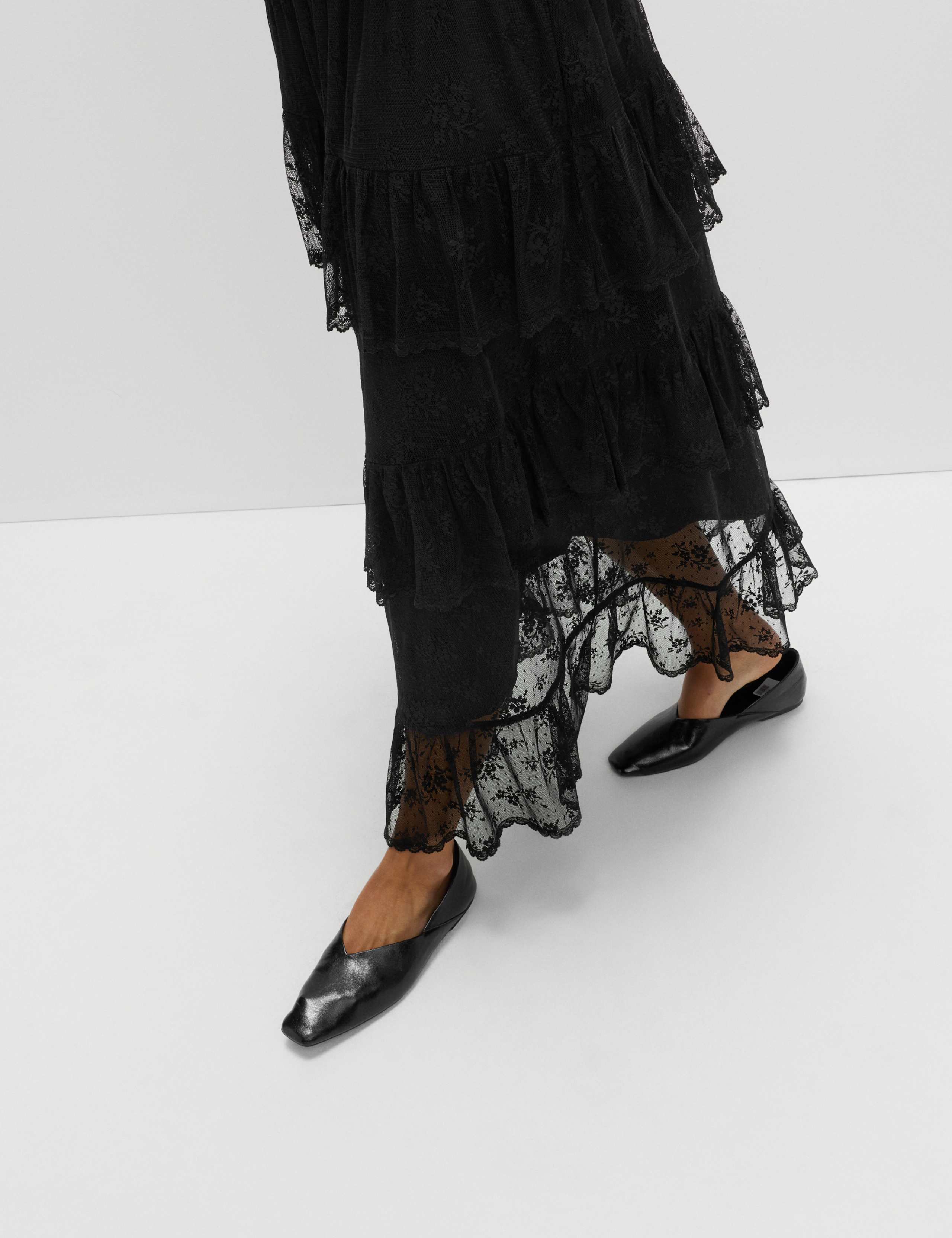 Lace Maxi Tiered Skirt 6 of 6