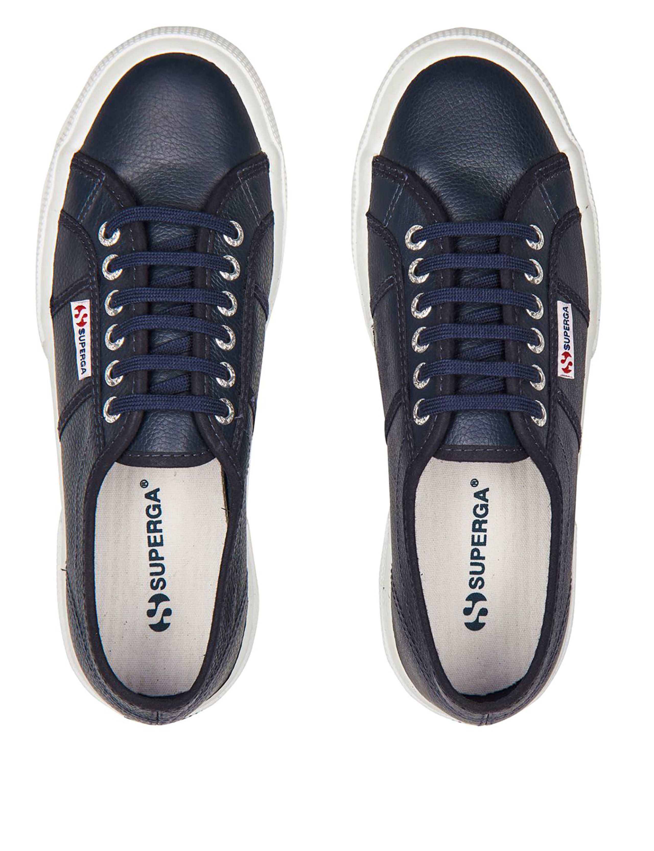 2750 Efglu Leather Lace Up Trainers 3 of 4