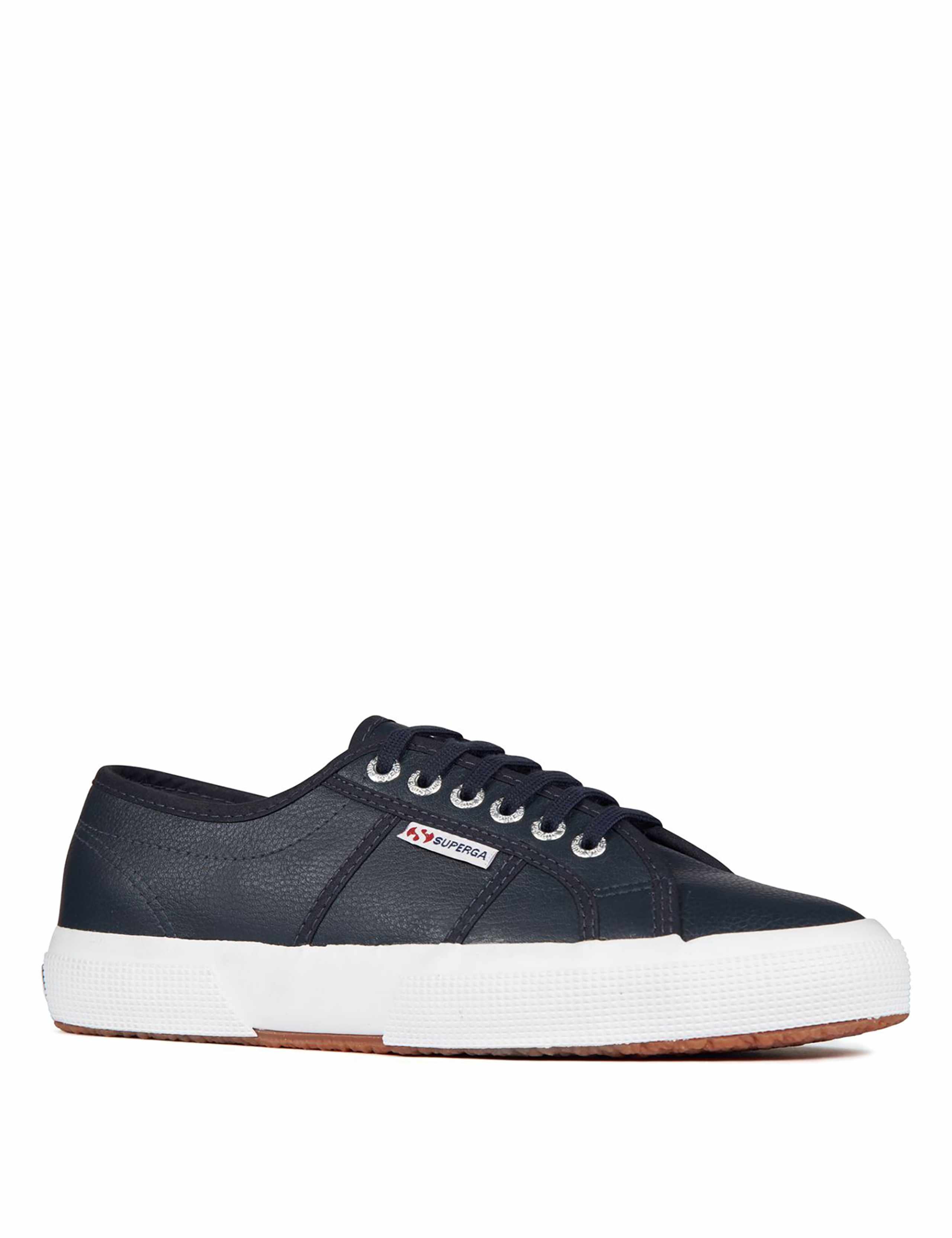 2750 Efglu Leather Lace Up Trainers 2 of 4