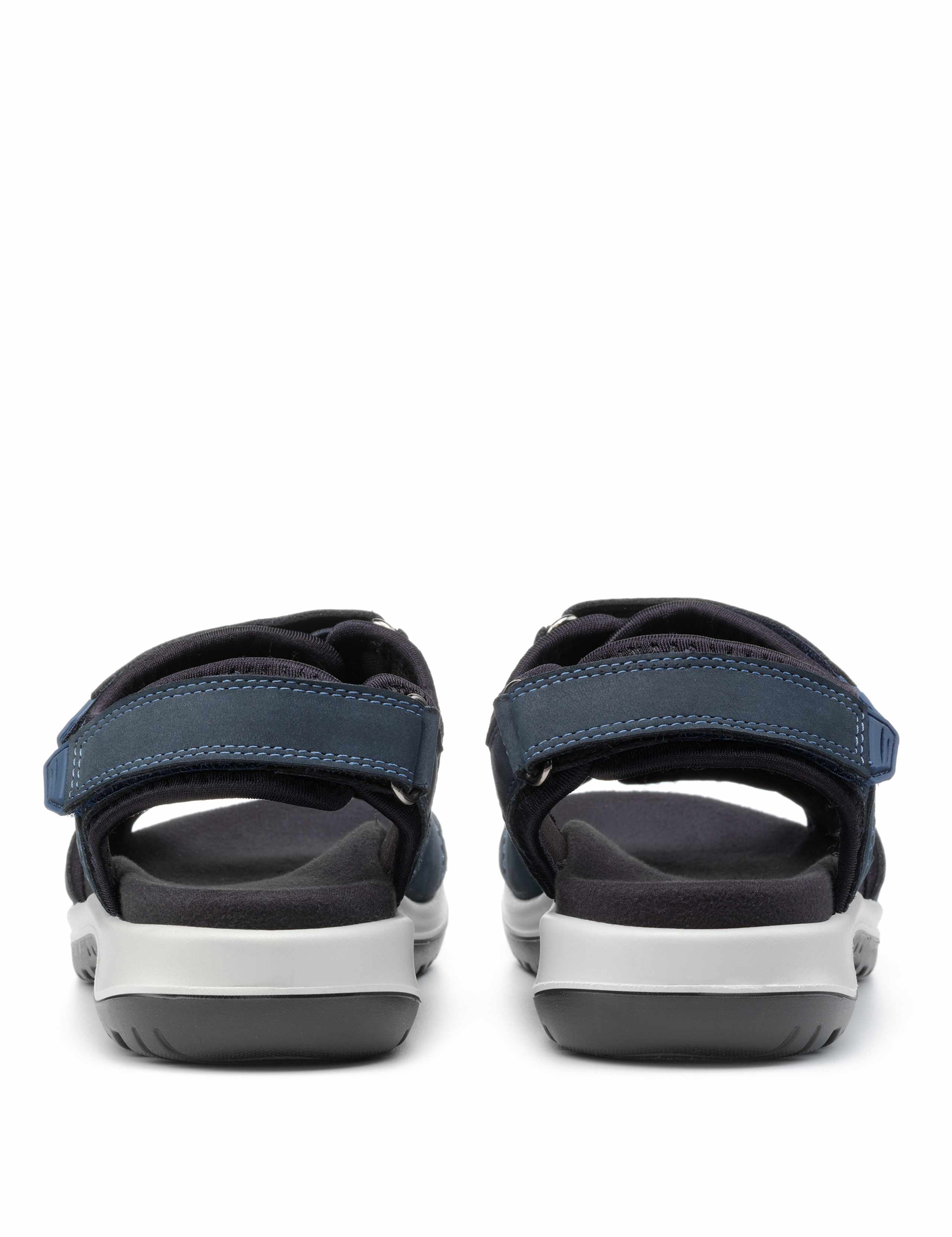 Walk II Wide Fit Leather Riptape Sandals 4 of 4