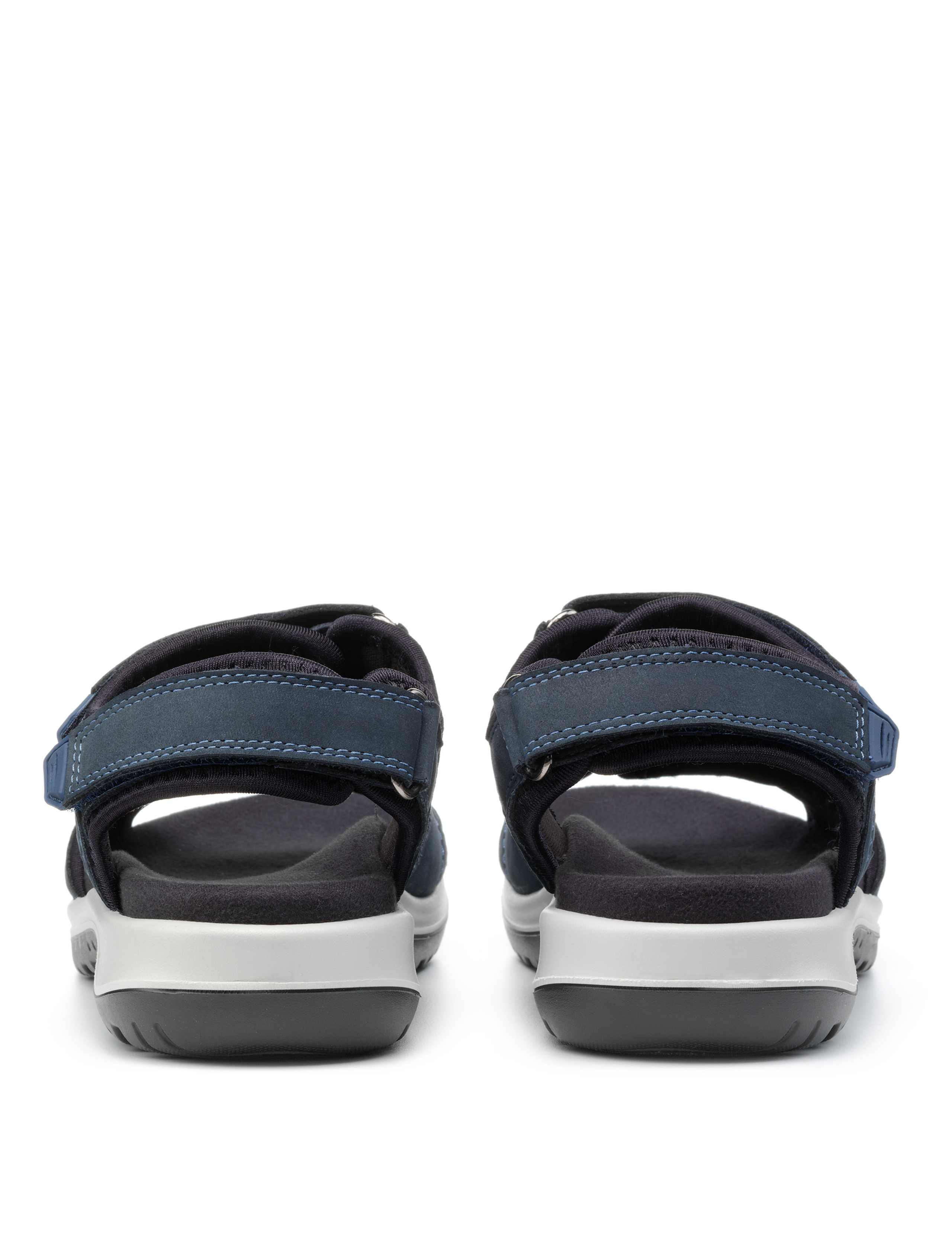 Walk II Leather Ankle Strap Riptape Sandals 4 of 4