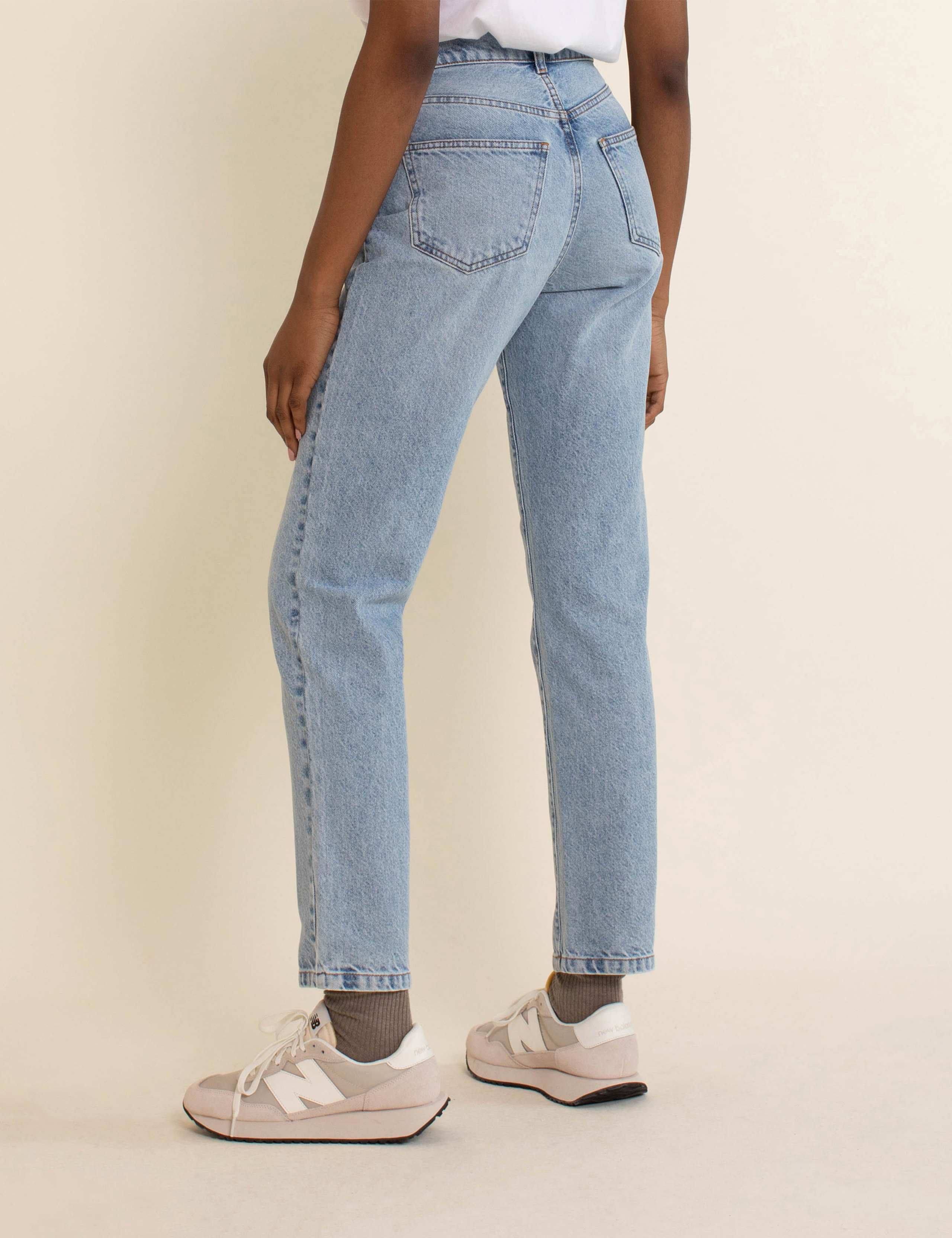 Pure Cotton Straight Leg Jeans 4 of 4