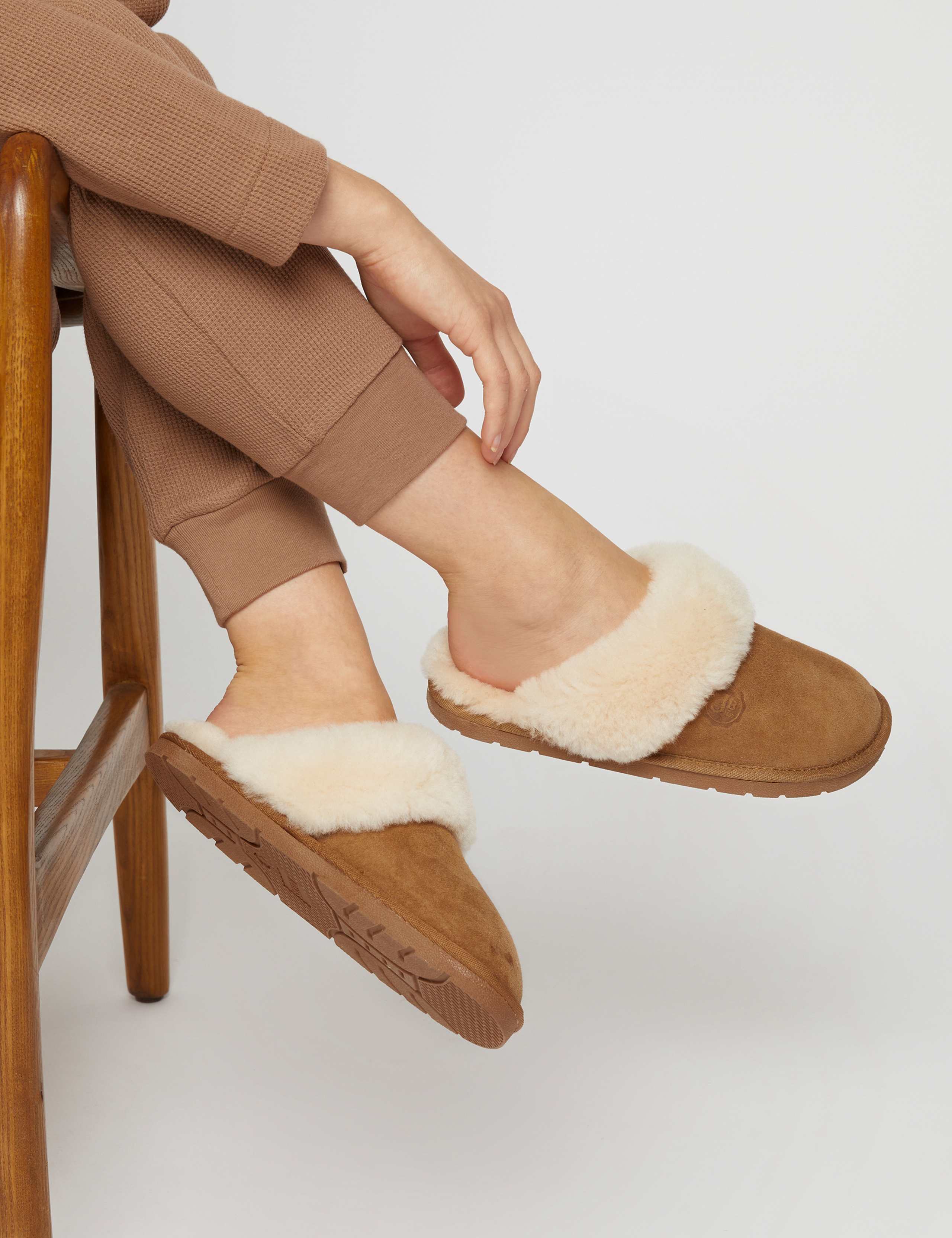 Sheepskin Mule Slippers 1 of 5
