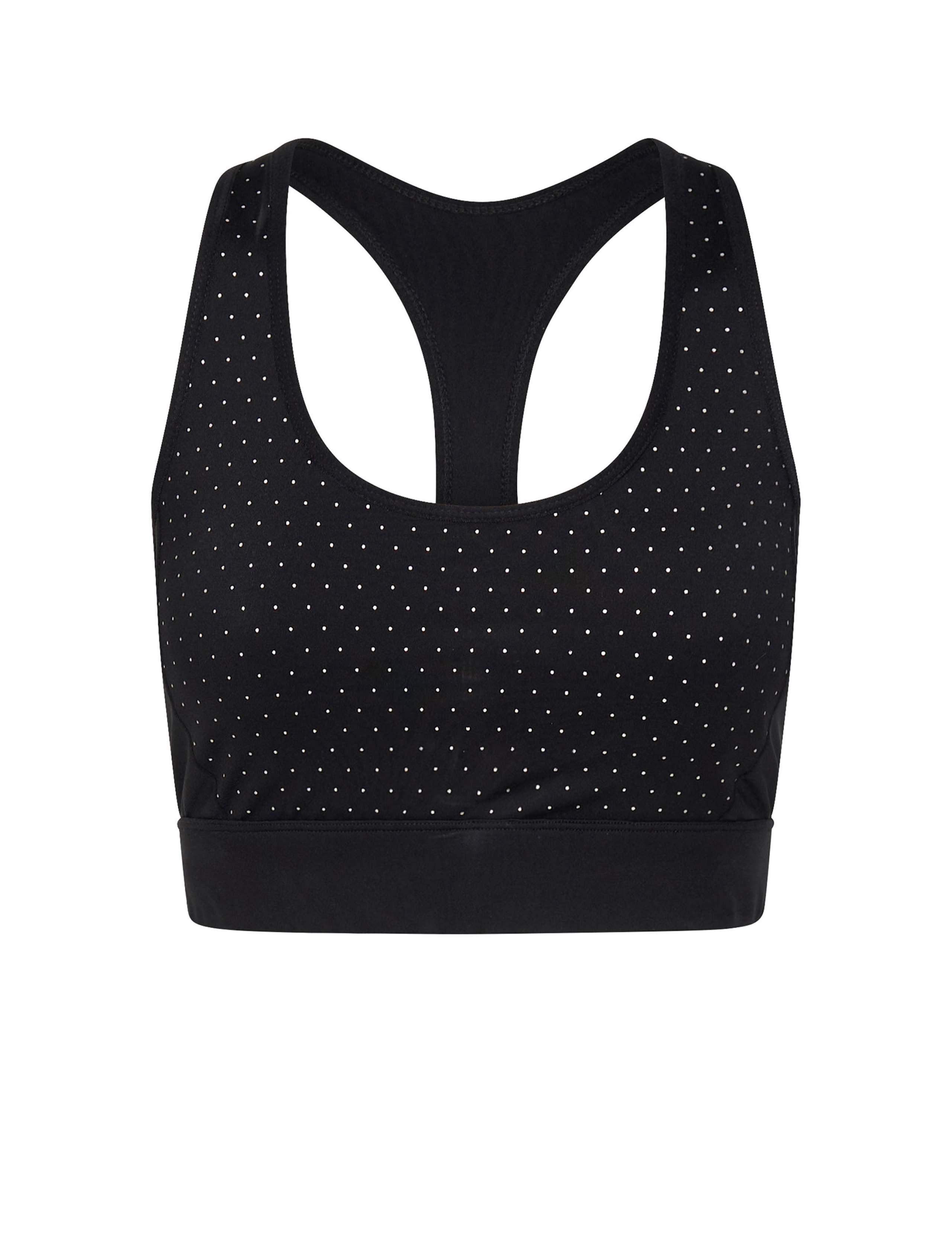 Polka Dot Non Wired Sports Bra 2 of 4