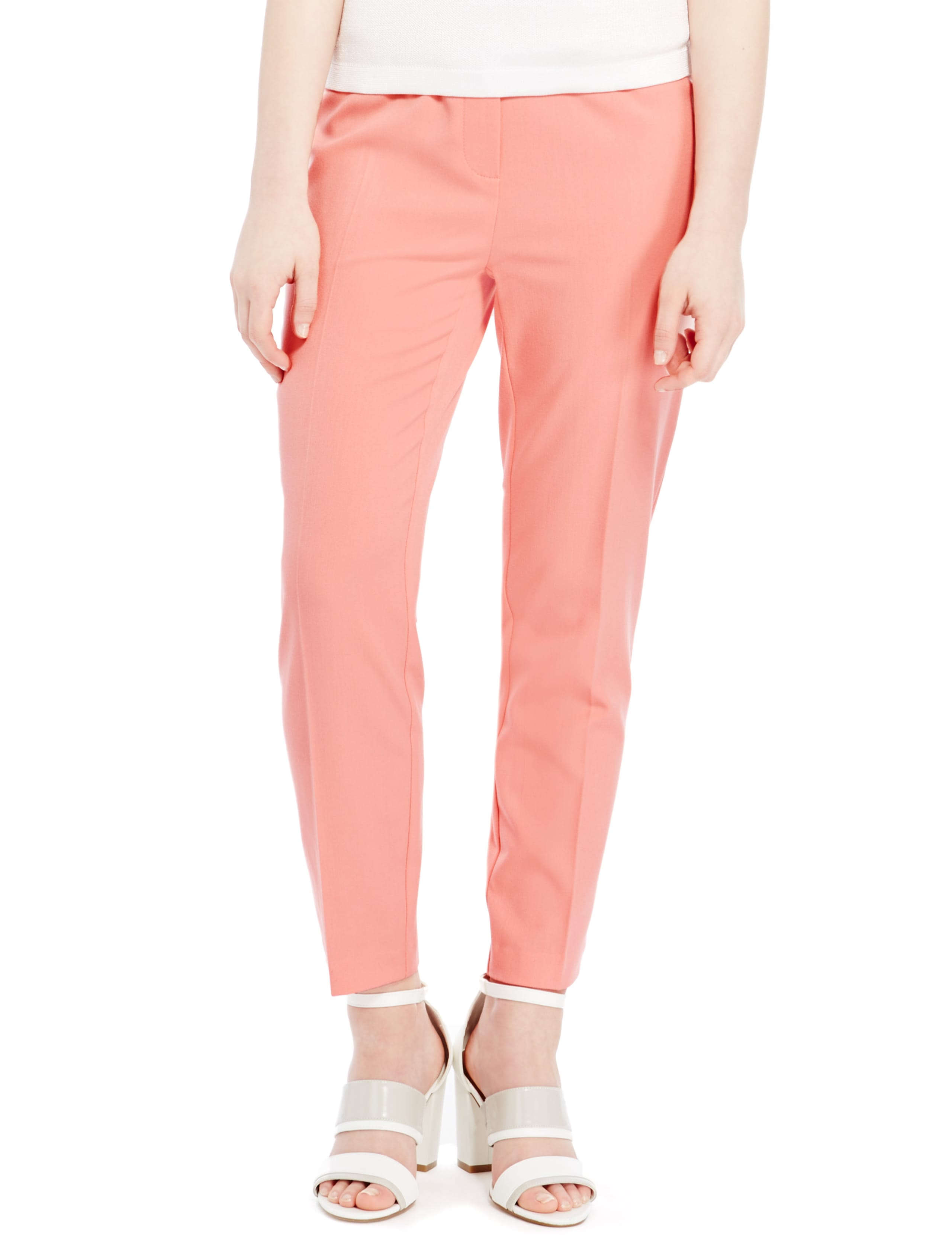 PETITE 7/8 Straight Leg Trousers 1 of 4
