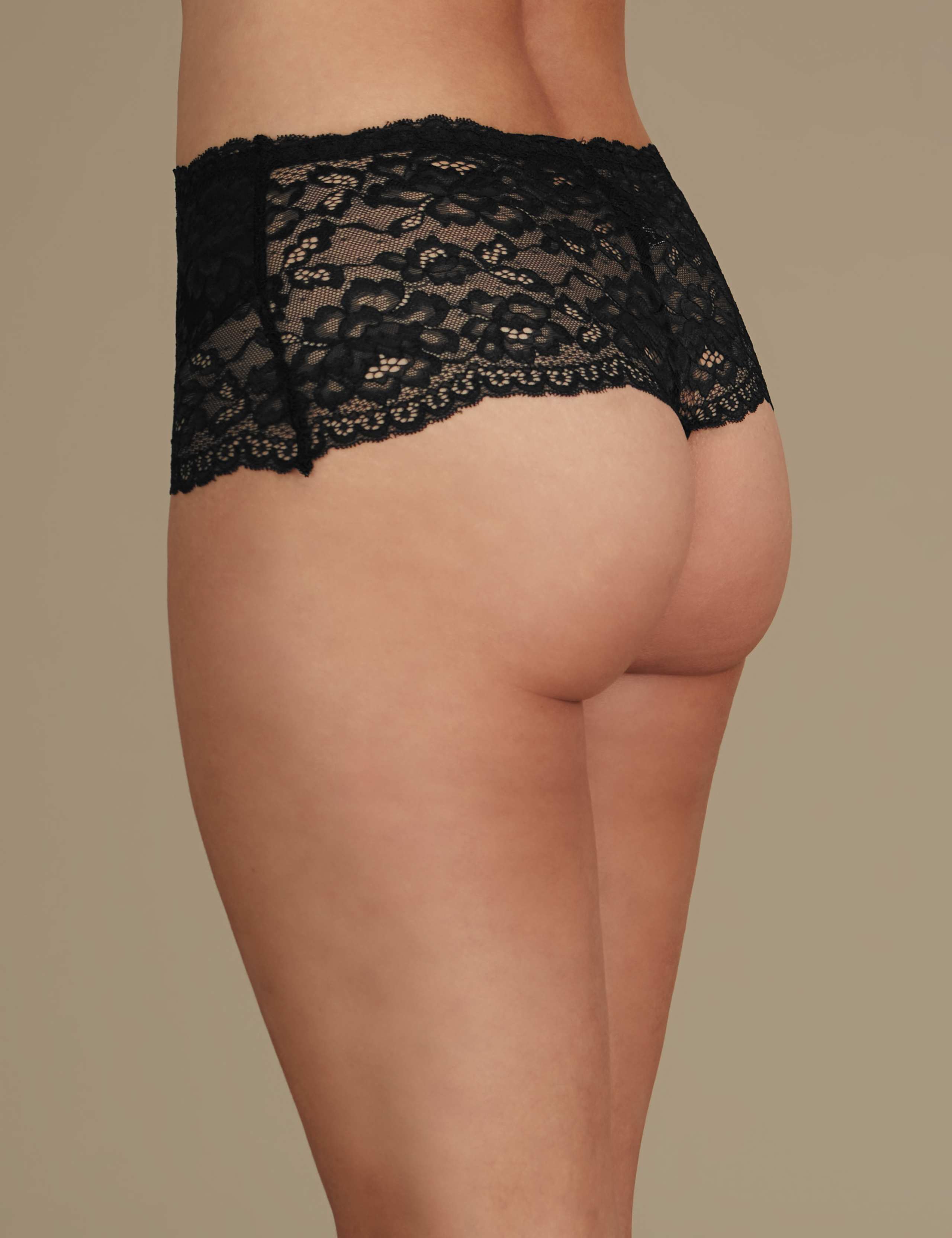 All Over Lace Light Control Secret Slimming™ Thong 3 of 4
