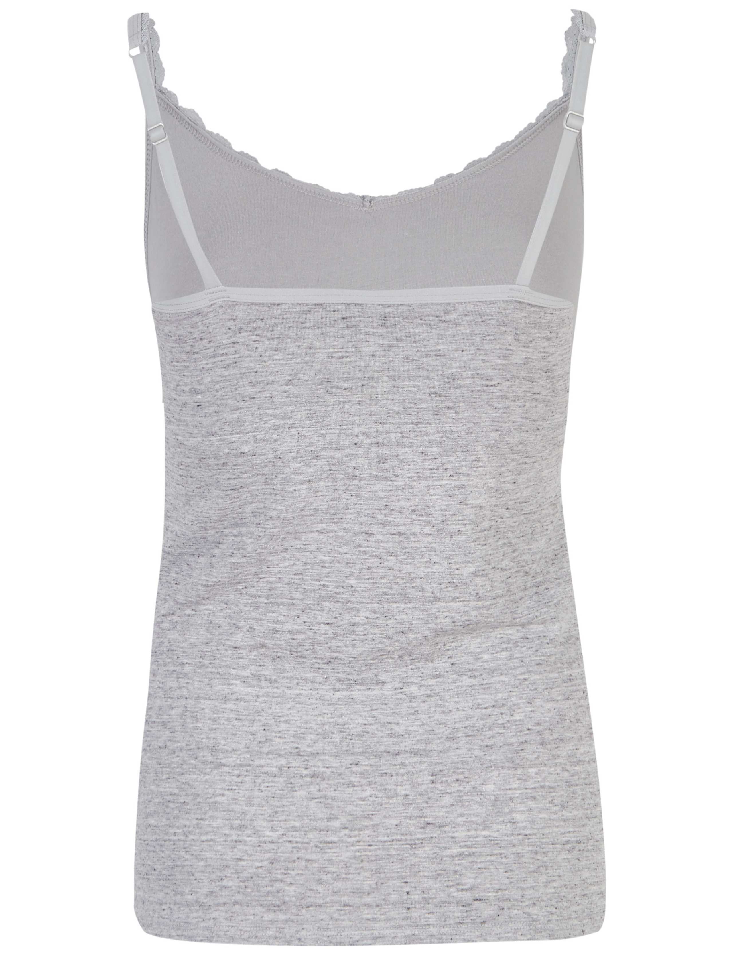 Secret Support™ Lace Trim Strappy Vest 5 of 5