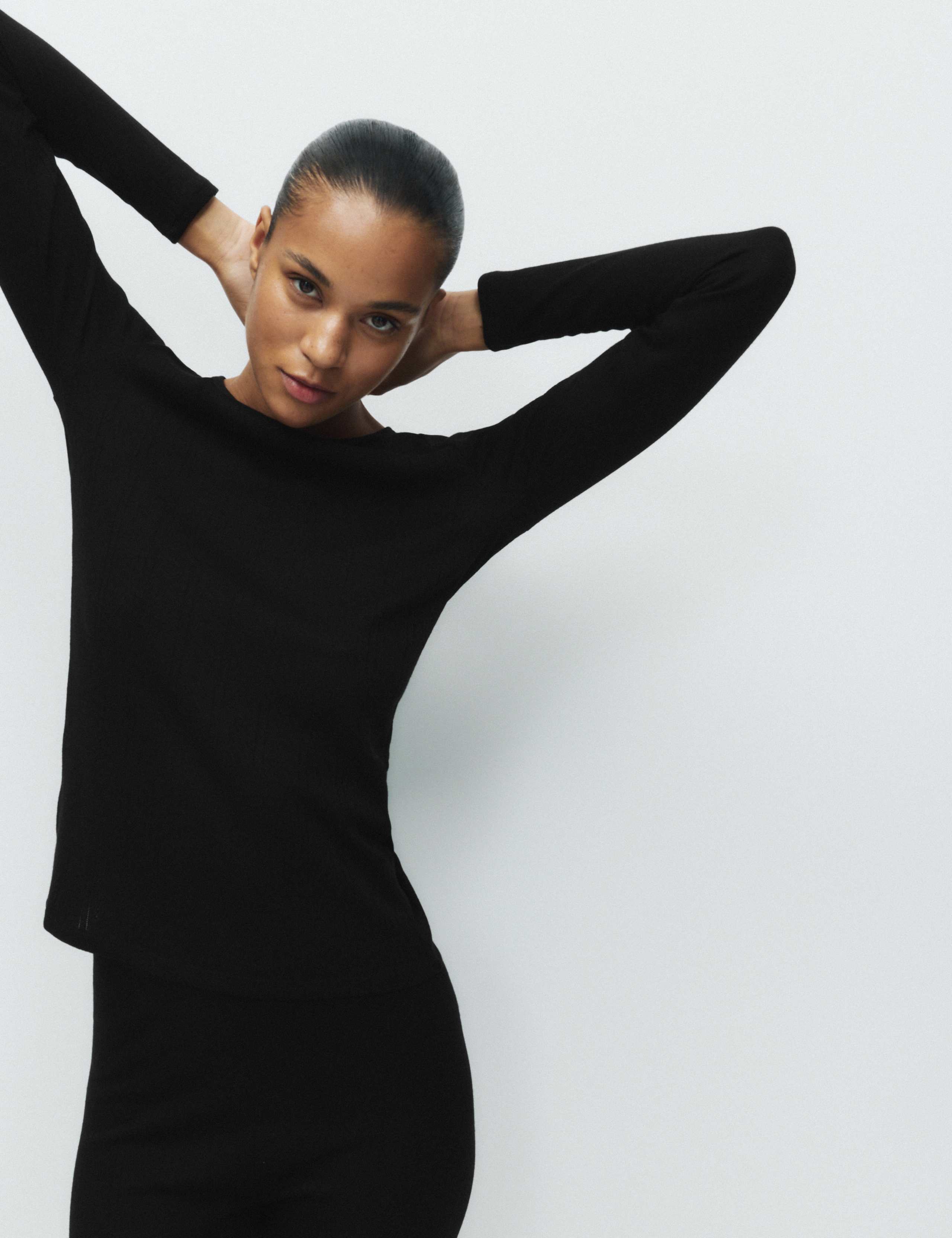2 Pack Thermal Pointelle Long Sleeve Top 5 of 5