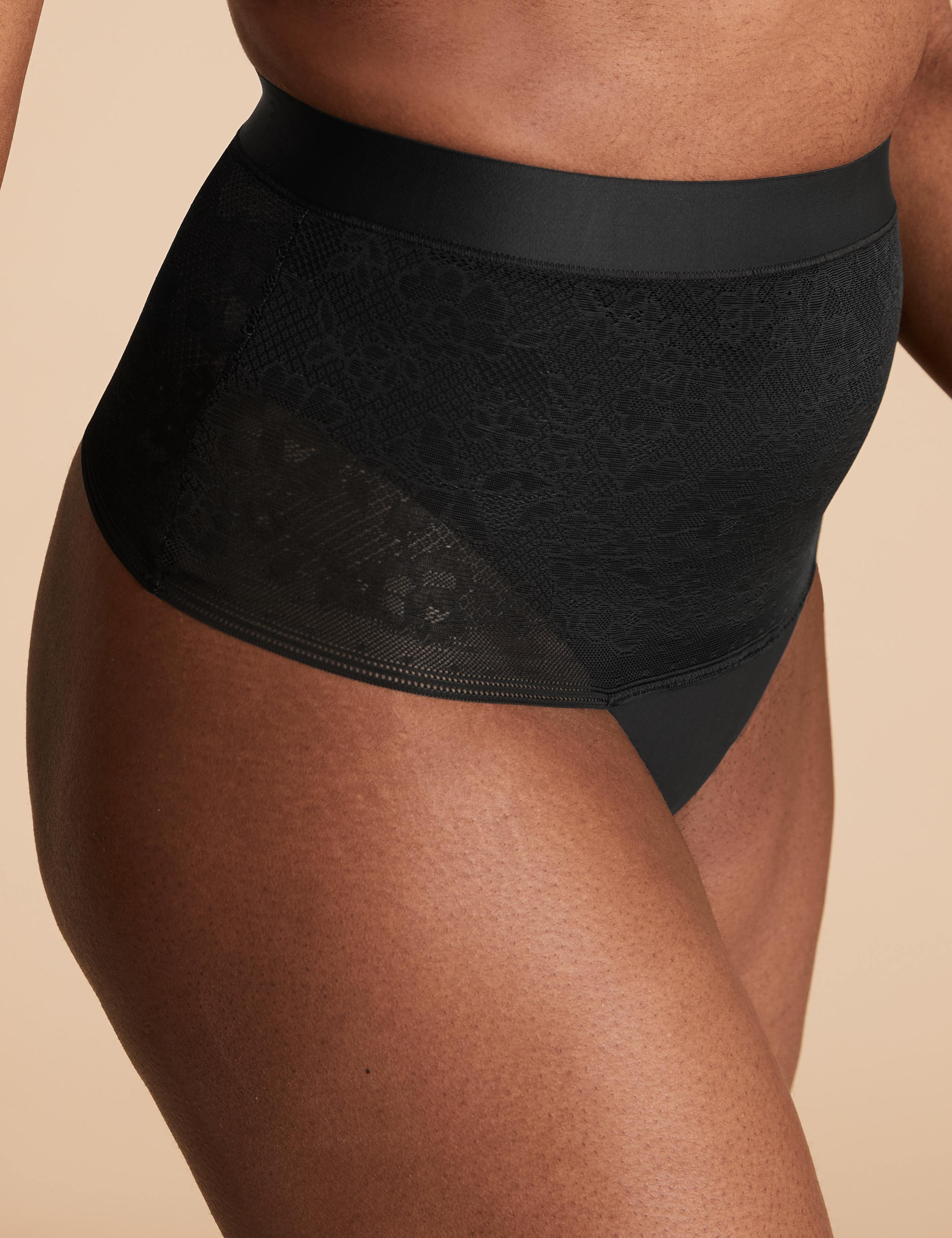 Medium Control Lace Thong 3 of 5